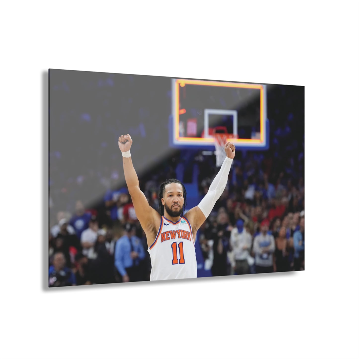 Jalen Brunson, NBA MVP Candidate, New York Knicks Acrylic Print Wall Decor Wall Art
