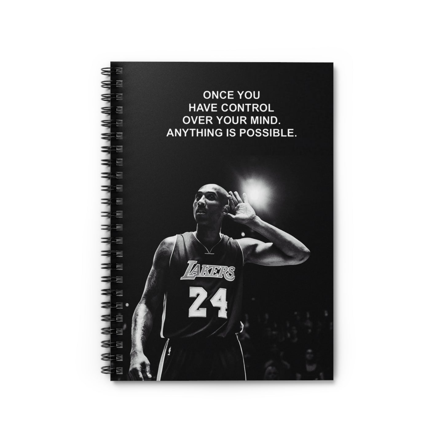 Inspirational Spiral Notebook - Motivational Quote for Personal Growth