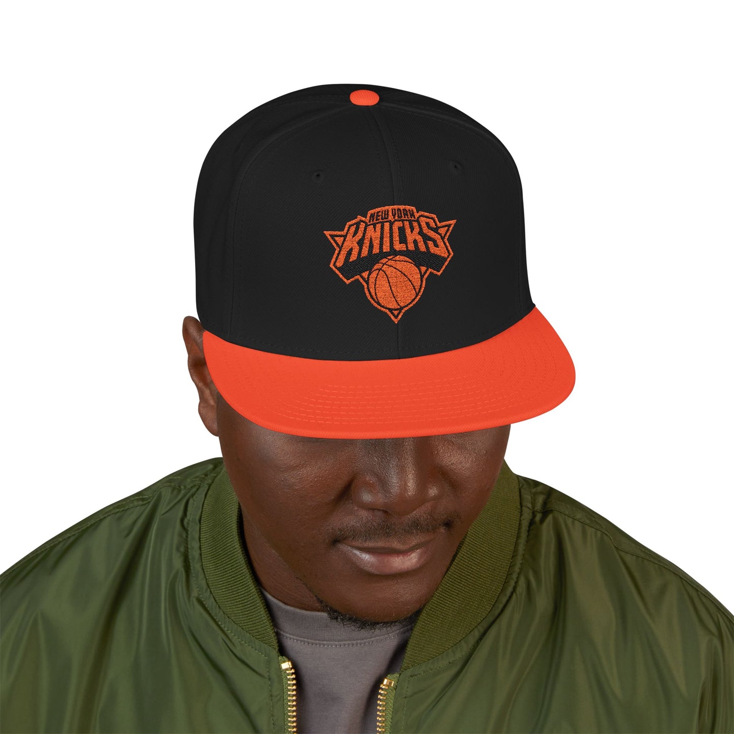 New York Knicks Playoff Edition Embroidered Snapback Cap
