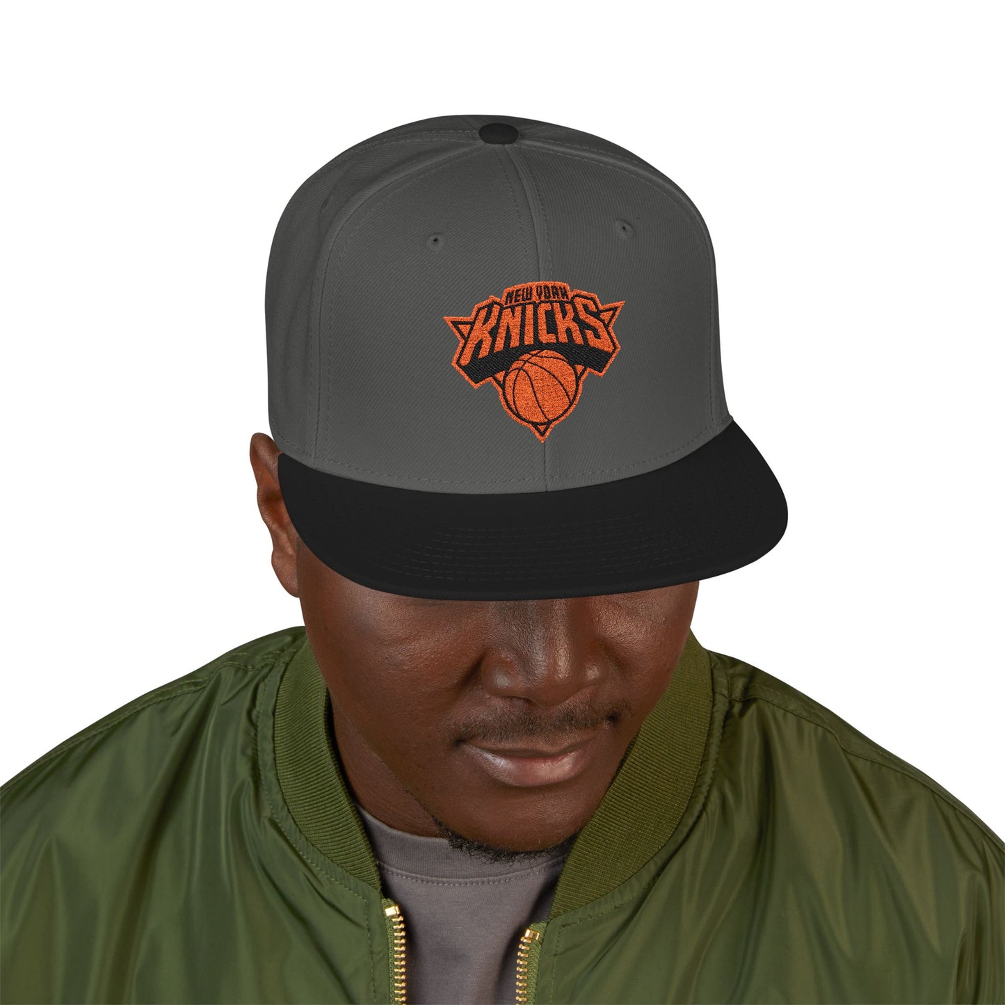 New York Knicks Playoff Edition Embroidered Snapback Cap