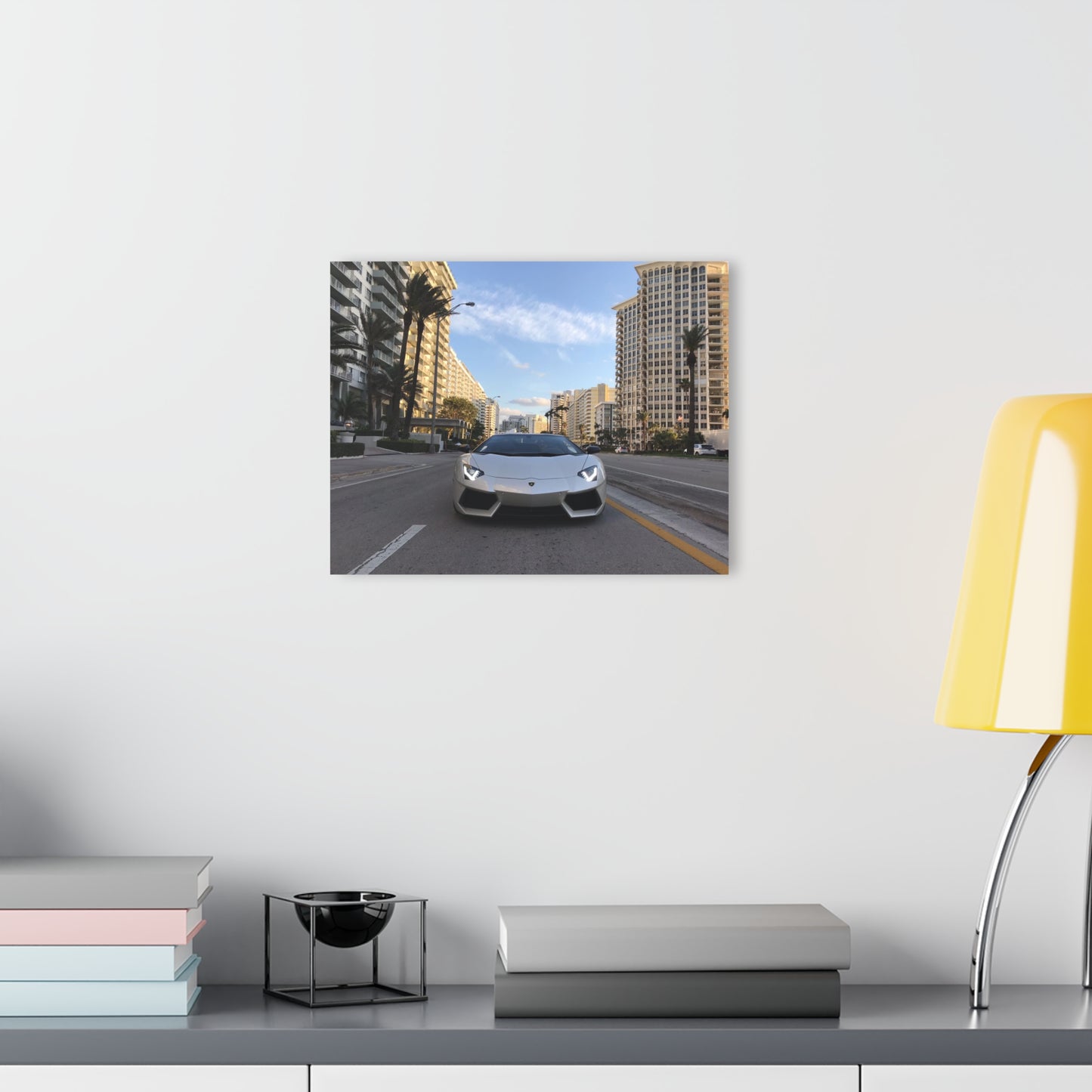 Modern Acrylic Art Print - Urban Car Photography