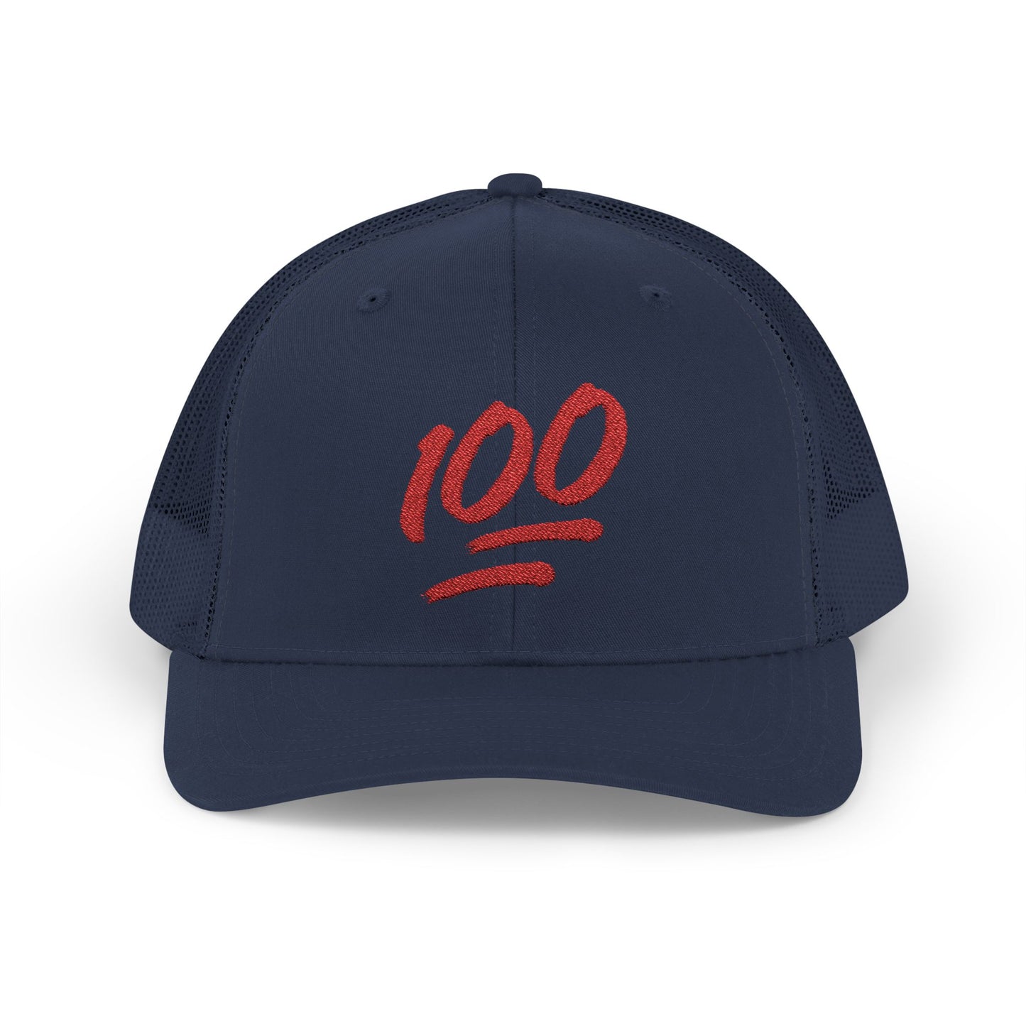 Snapback Trucker Cap with 100 Design | Trendy Streetwear Hat, Casual Accessories for All, Perfect Gift for Any Occasion