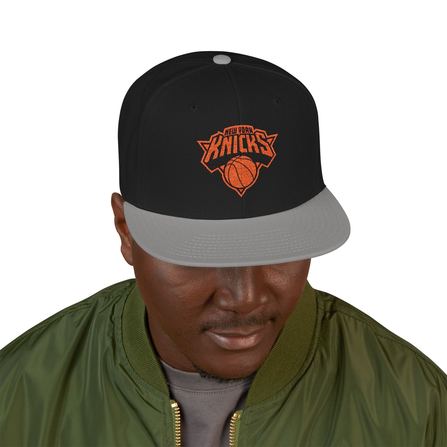 New York Knicks Playoff Edition Embroidered Snapback Cap