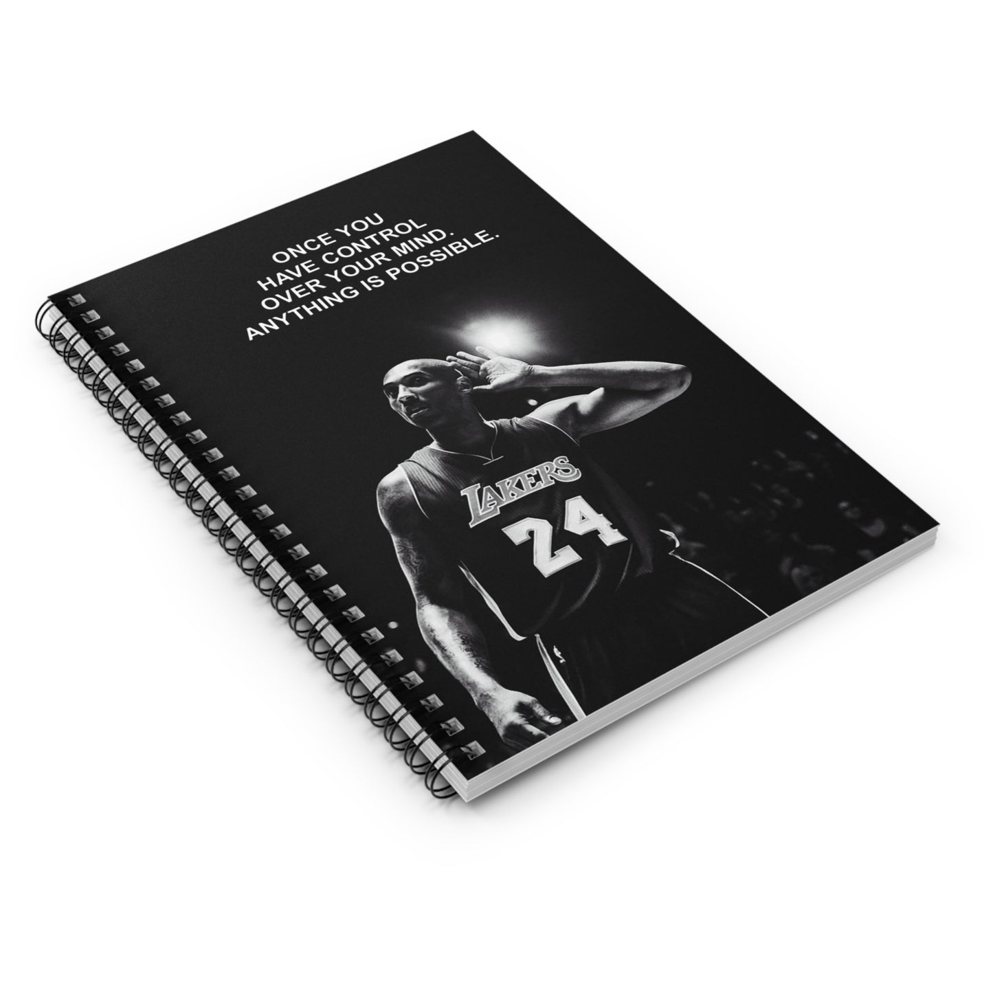Inspirational Spiral Notebook - Motivational Quote for Personal Growth