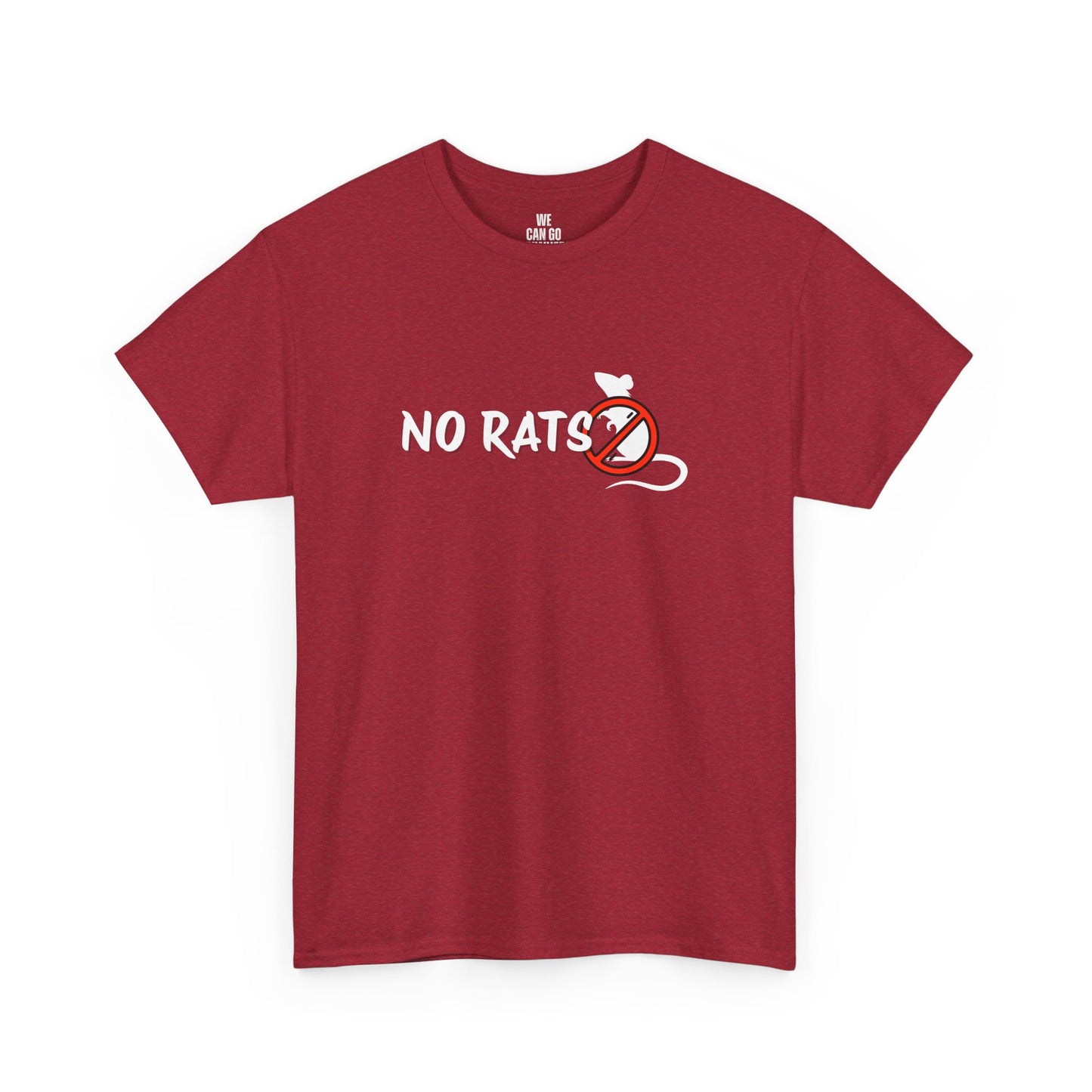 No Rats X Streetwear Unisex Heavy Cotton T-Shirt