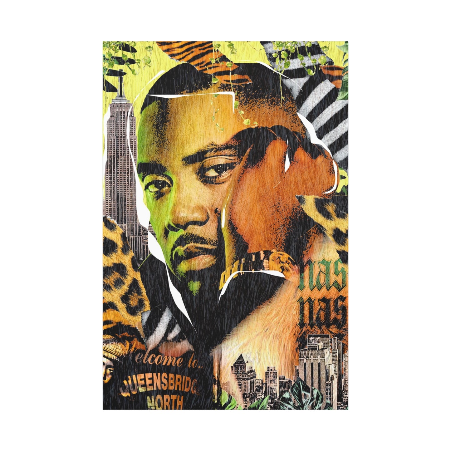 Na$ Hip Hop Matte Canvas, Stretched, 1.25"