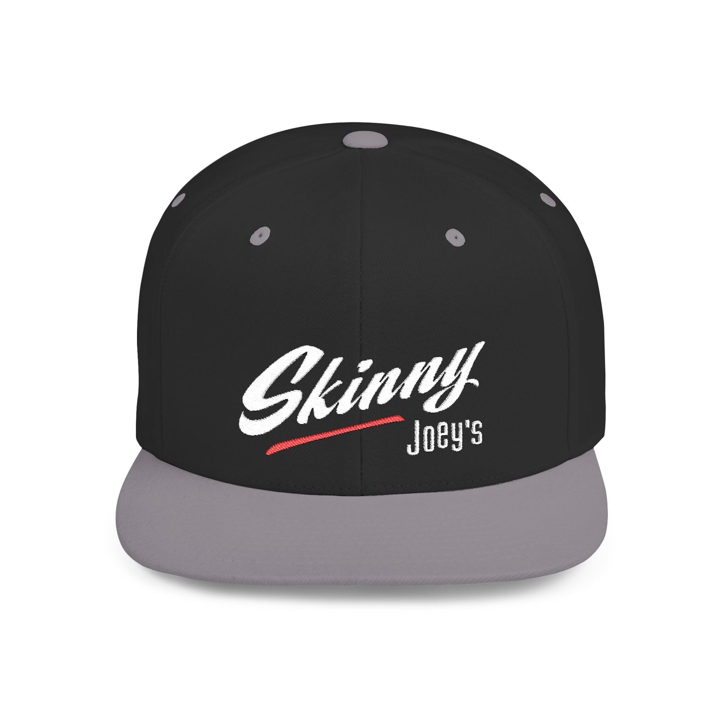 Skinny Joey's Flat Bill Snapback Cap - Trendy Style Hat for Everyday Wear