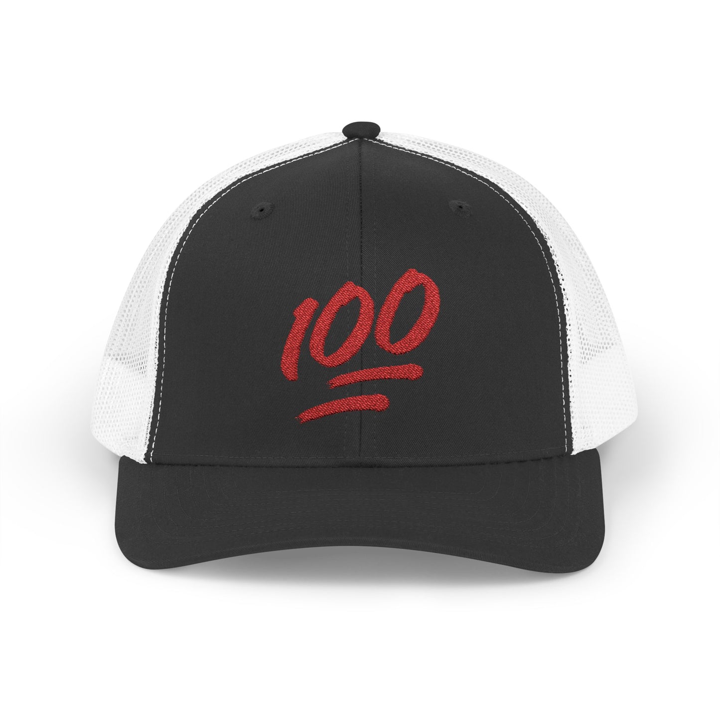 Snapback Trucker Cap with 100 Design | Trendy Streetwear Hat, Casual Accessories for All, Perfect Gift for Any Occasion