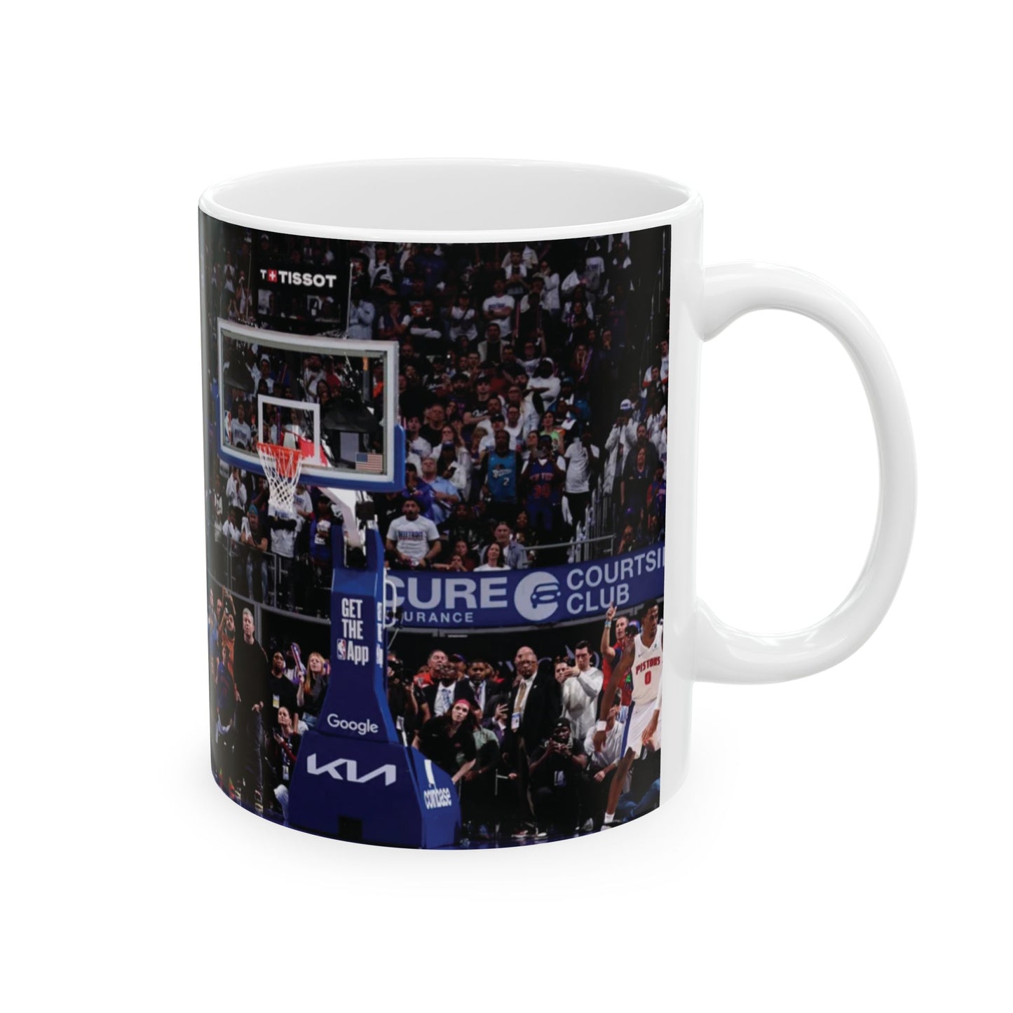 Jalen Brunson New York Knicks NBA Game Winner Playoffs Basketball Celebration Ceramic Mug - Perfect for Fans & Gifting