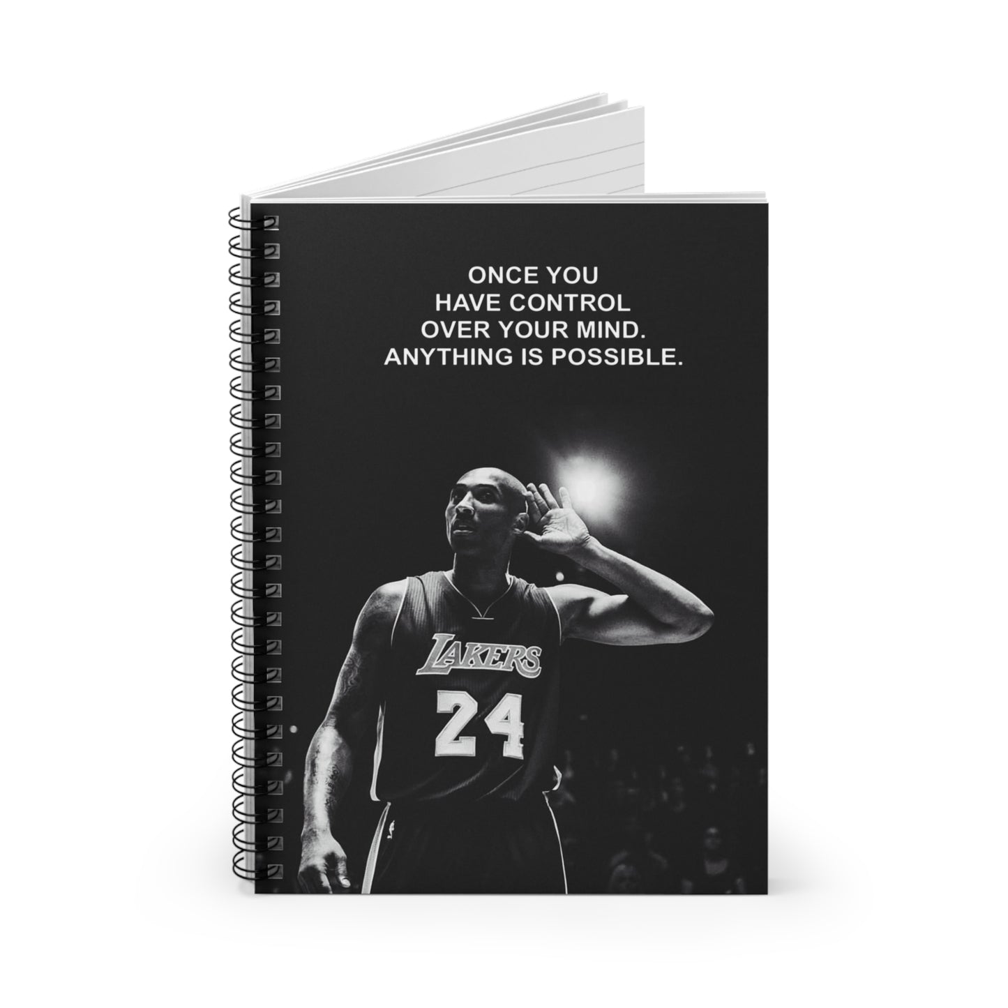 Inspirational Spiral Notebook - Motivational Quote for Personal Growth