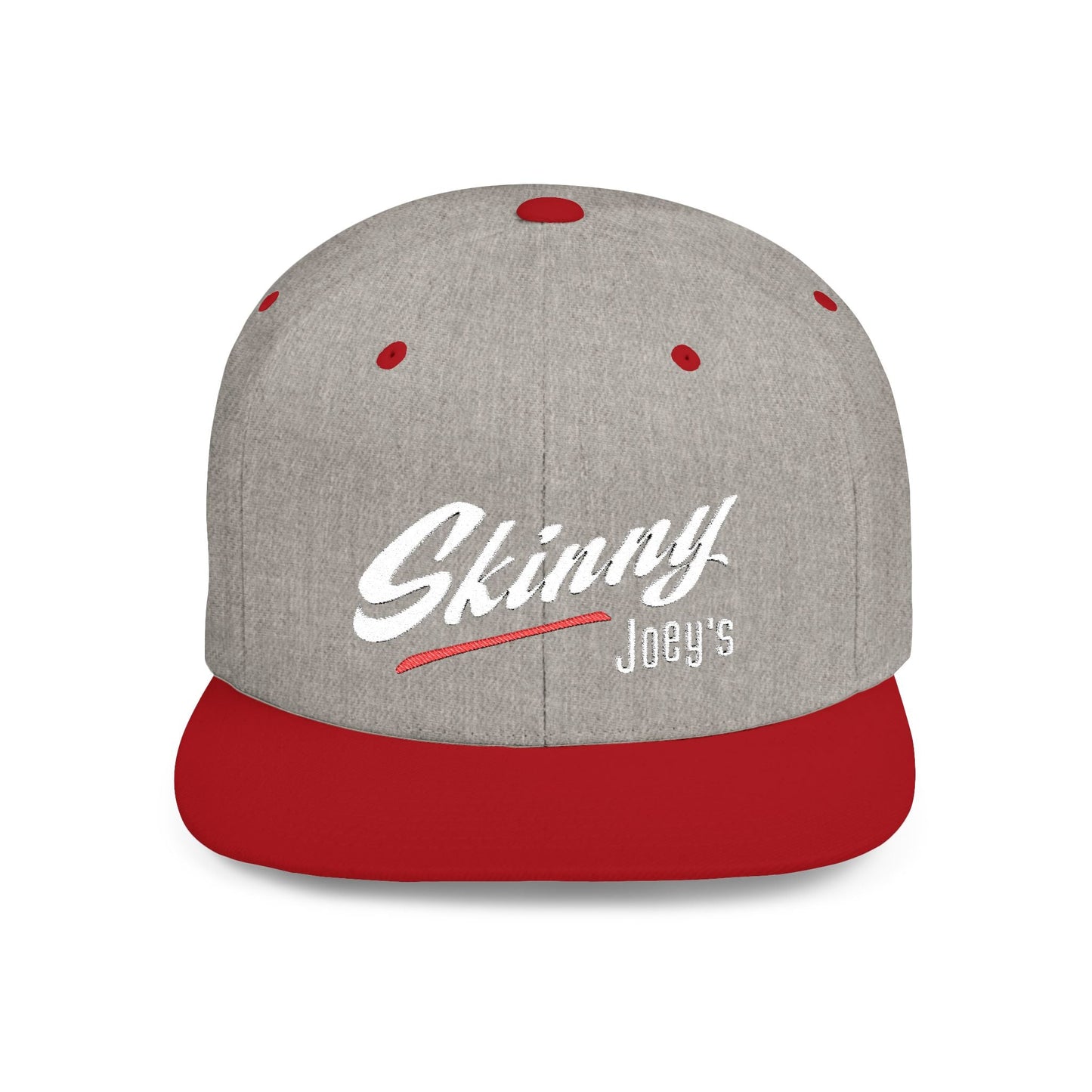 Skinny Joey's Flat Bill Snapback Cap - Stylish & Trendy Headwear