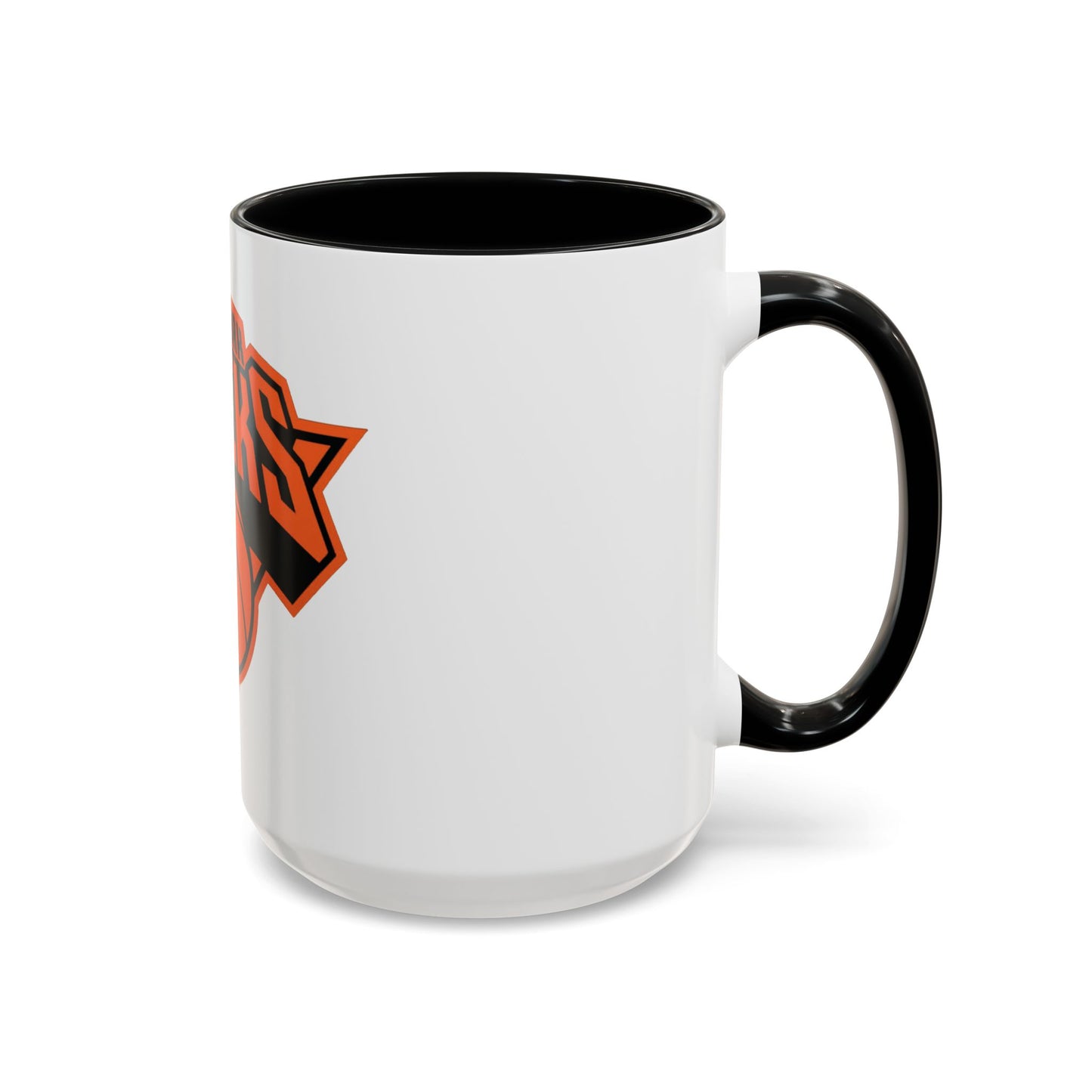 New York Knicks Playoff Basketball Accent Coffee Mug - Perfect for Fans and Game Days