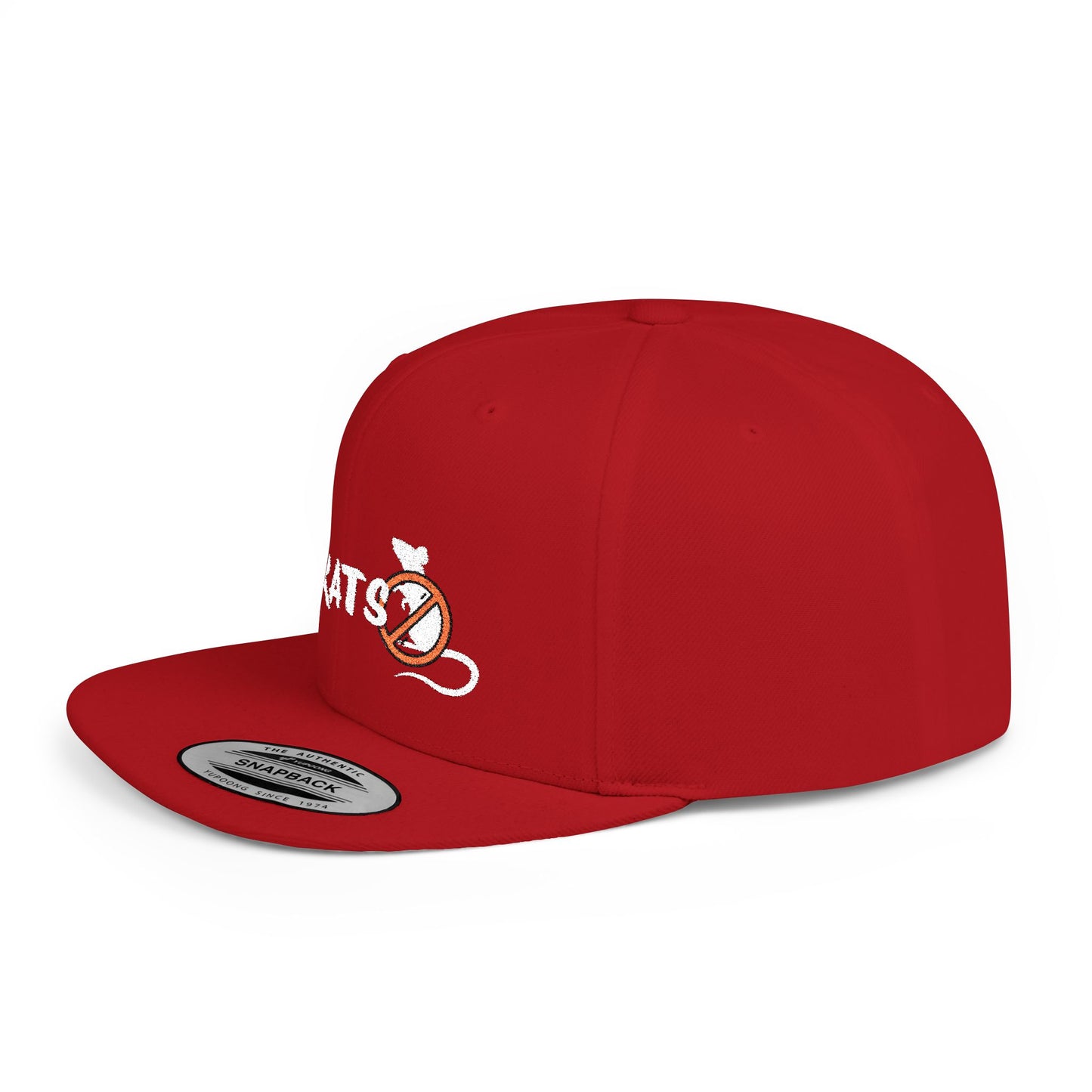 No Rats Flat Bill Snapback l No Snitches l No Tattletales l No Snakes