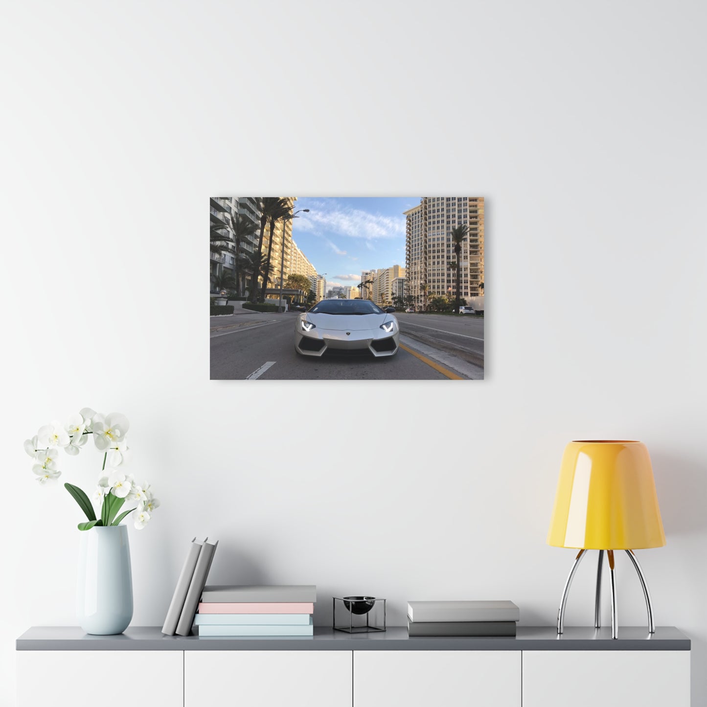 Modern Acrylic Art Print - Urban Car Photography