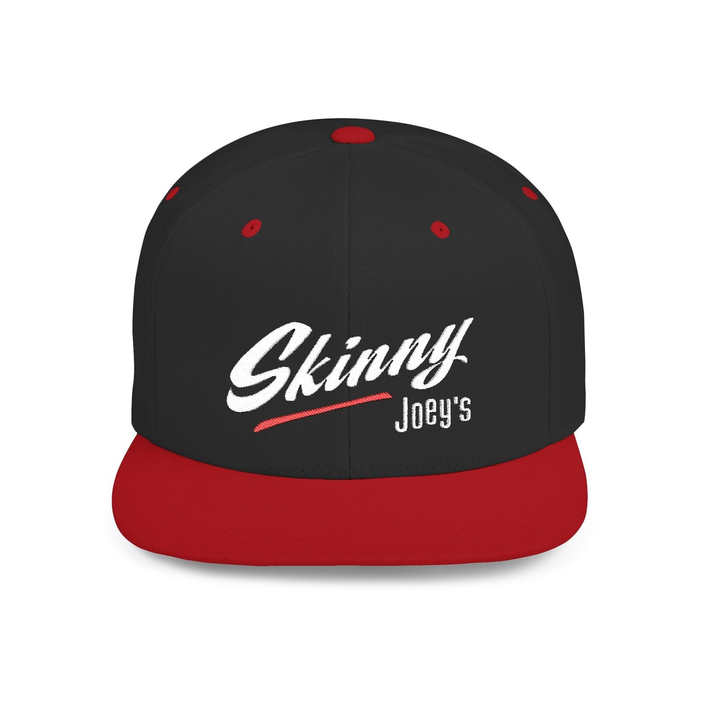 Skinny Joey's Flat Bill Snapback Cap - Stylish & Trendy Headwear