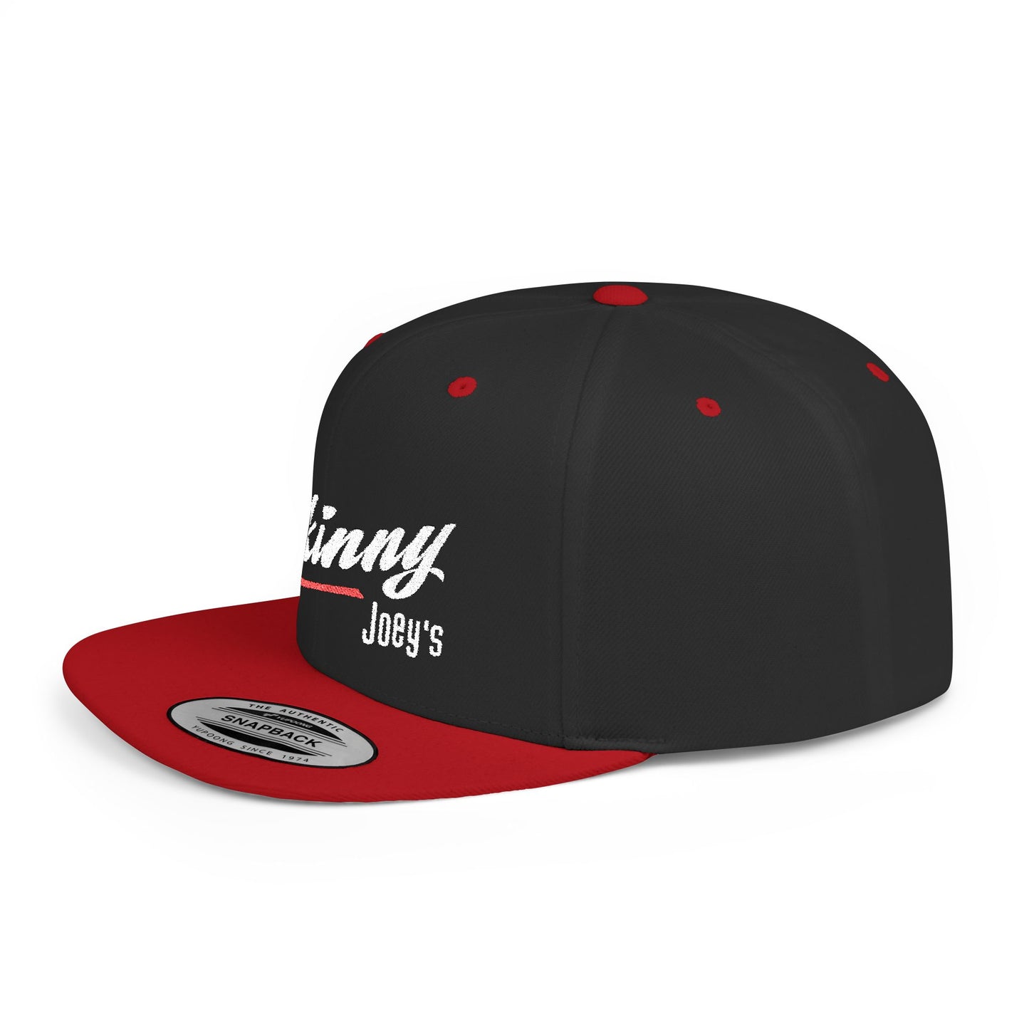Skinny Joey's Flat Bill Snapback Cap - Trendy Style Hat for Everyday Wear