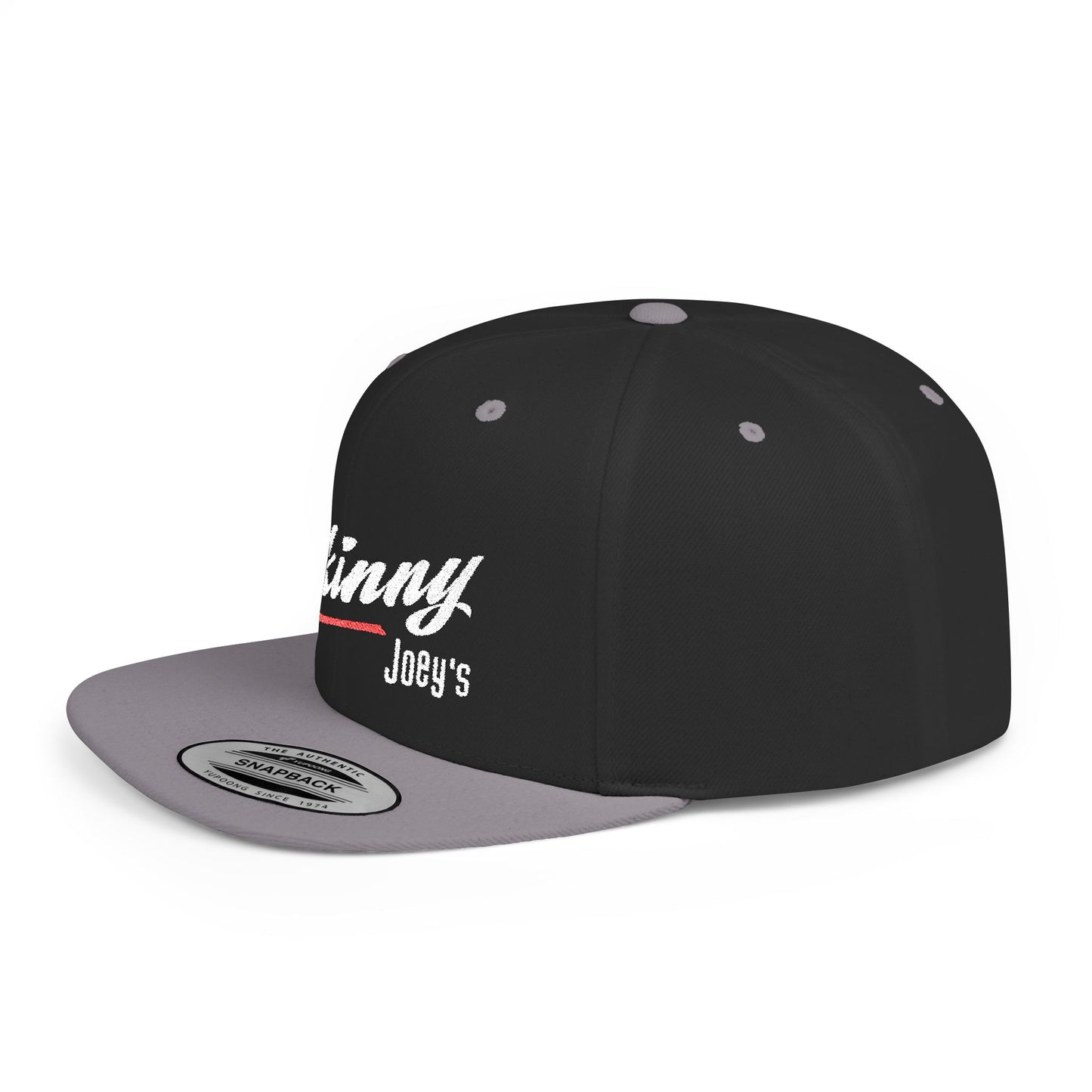 Skinny Joey's Flat Bill Snapback Cap - Trendy Style Hat for Everyday Wear