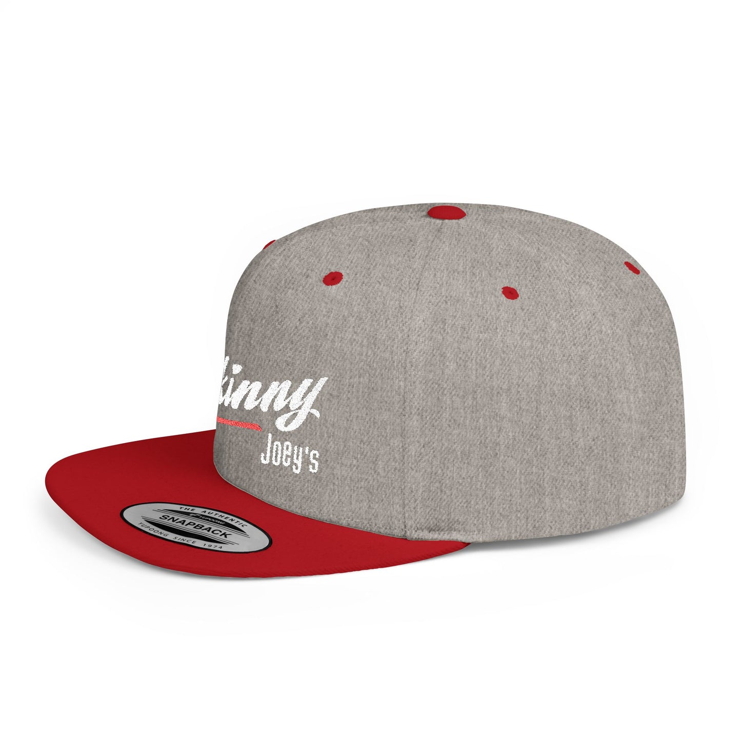 Skinny Joey's Flat Bill Snapback Cap - Trendy Style Hat for Everyday Wear