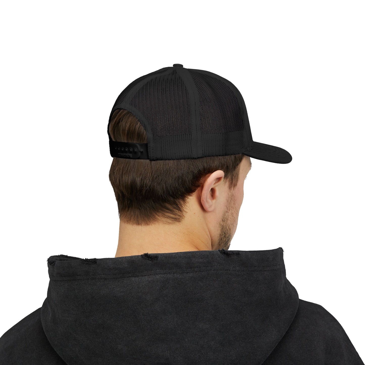 Snapback Trucker Cap with 100 Design | Trendy Streetwear Hat, Casual Accessories for All, Perfect Gift for Any Occasion