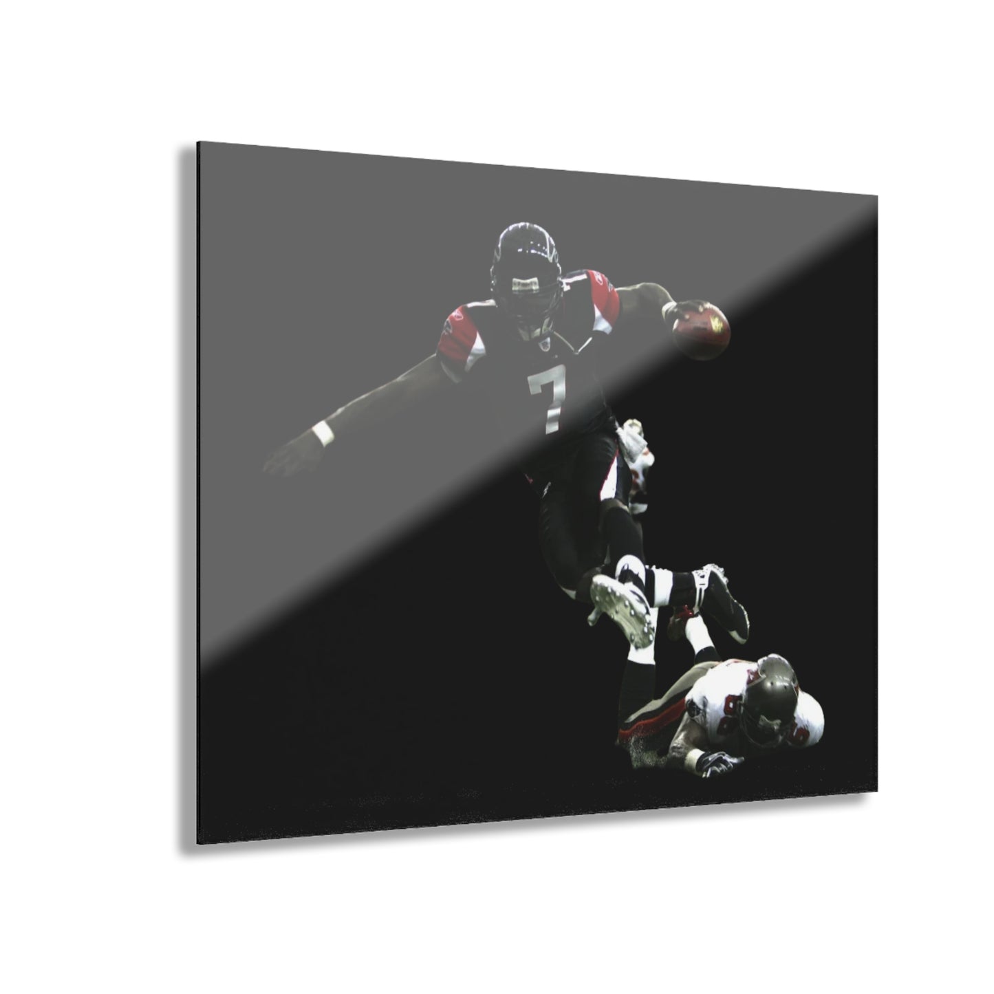 Mike Vick #7 Touchdown MVP Season Atlanta Falcons) Acrylic Wall Art