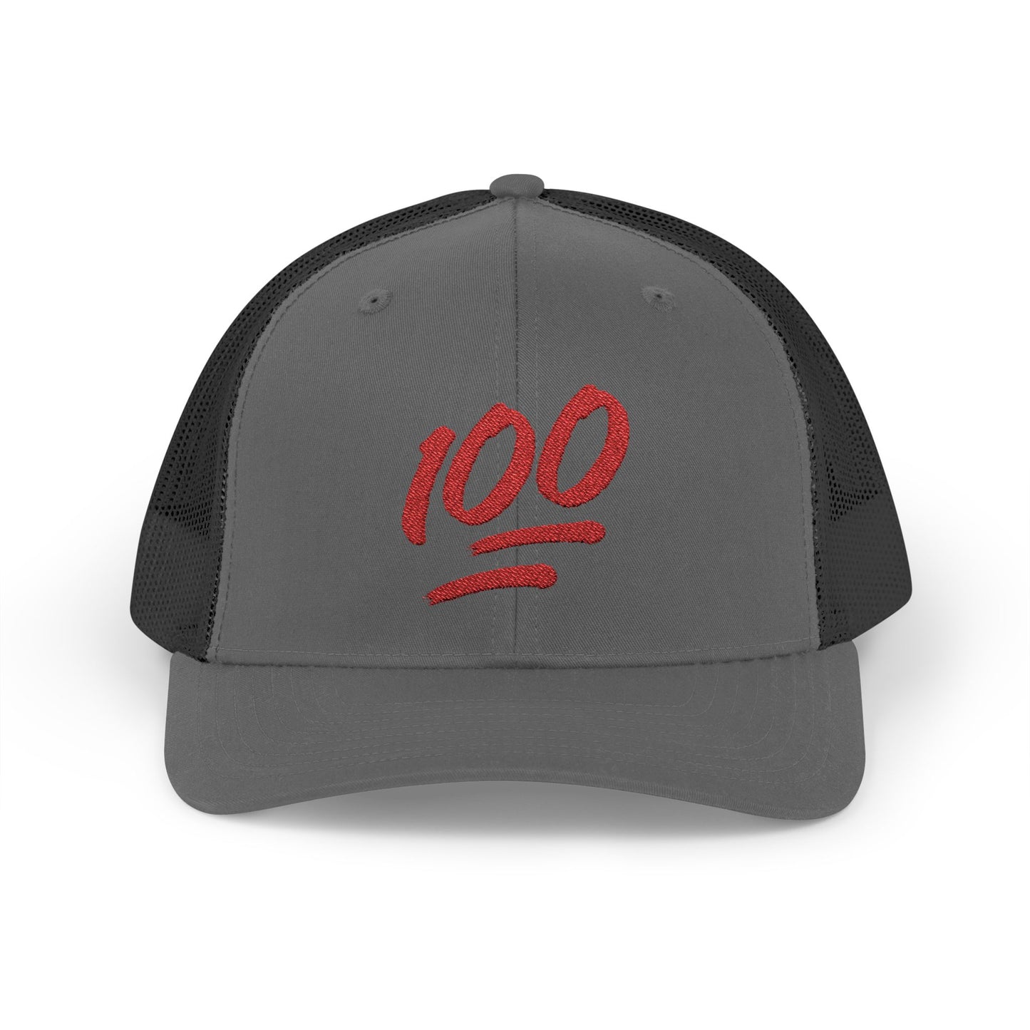 Snapback Trucker Cap with 100 Design | Trendy Streetwear Hat, Casual Accessories for All, Perfect Gift for Any Occasion