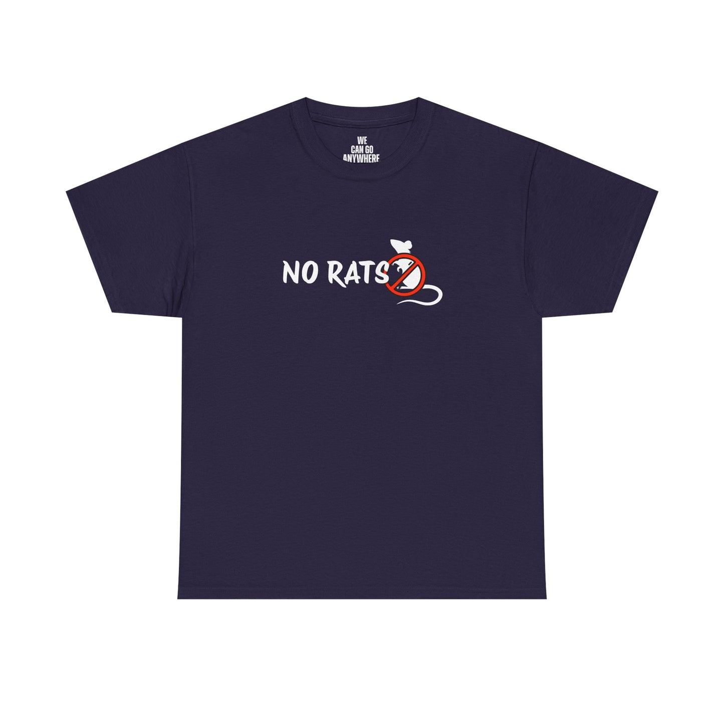 No Rats X Streetwear Unisex Heavy Cotton T-Shirt