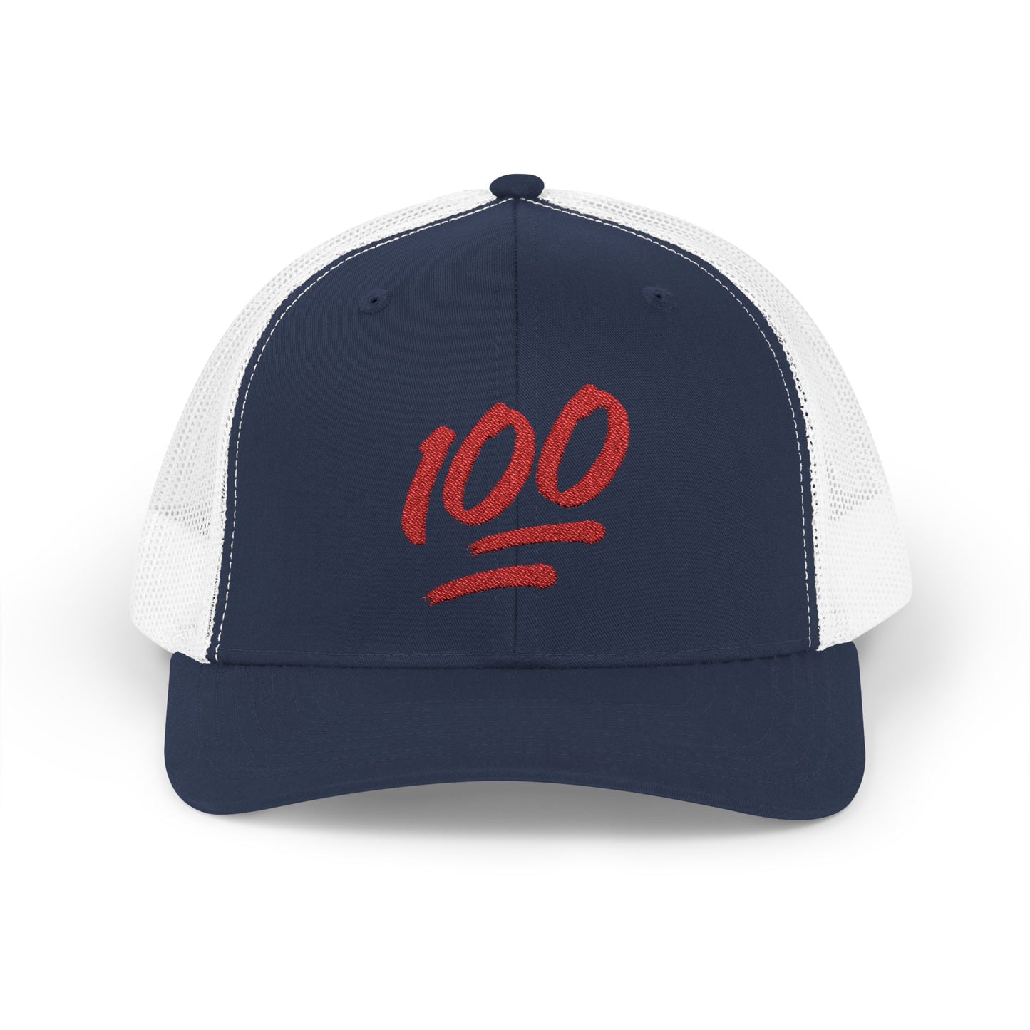 Snapback Trucker Cap with 100 Design | Trendy Streetwear Hat, Casual Accessories for All, Perfect Gift for Any Occasion