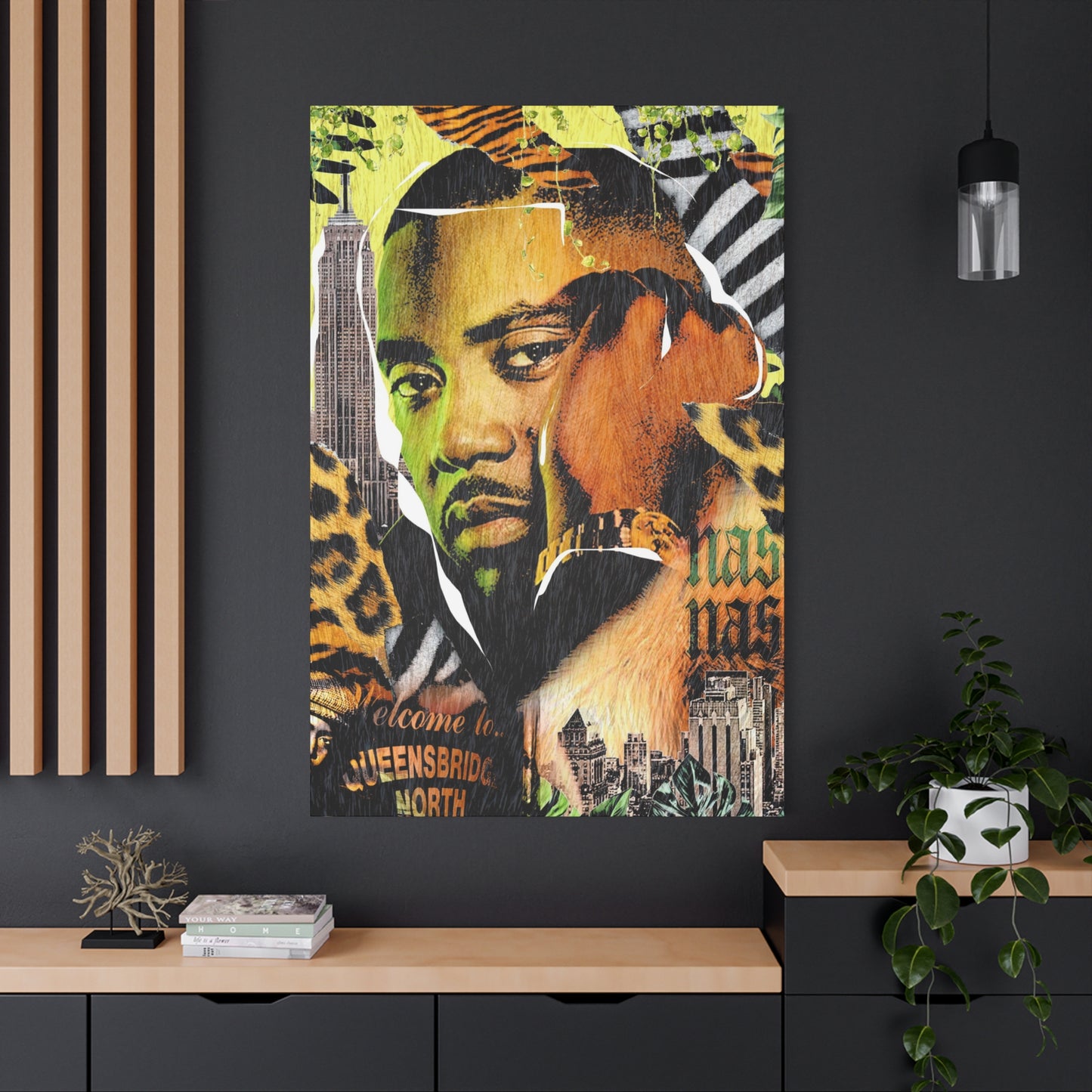 Na$ Hip Hop Matte Canvas, Stretched, 1.25"