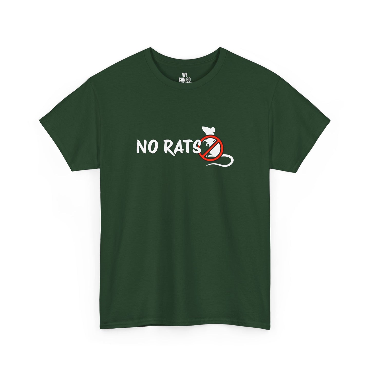 No Rats X Streetwear Unisex Heavy Cotton T-Shirt
