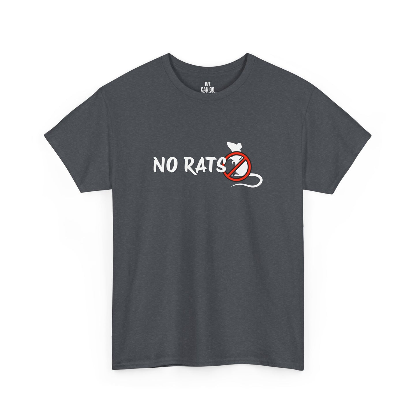 No Rats X Streetwear Unisex Heavy Cotton T-Shirt