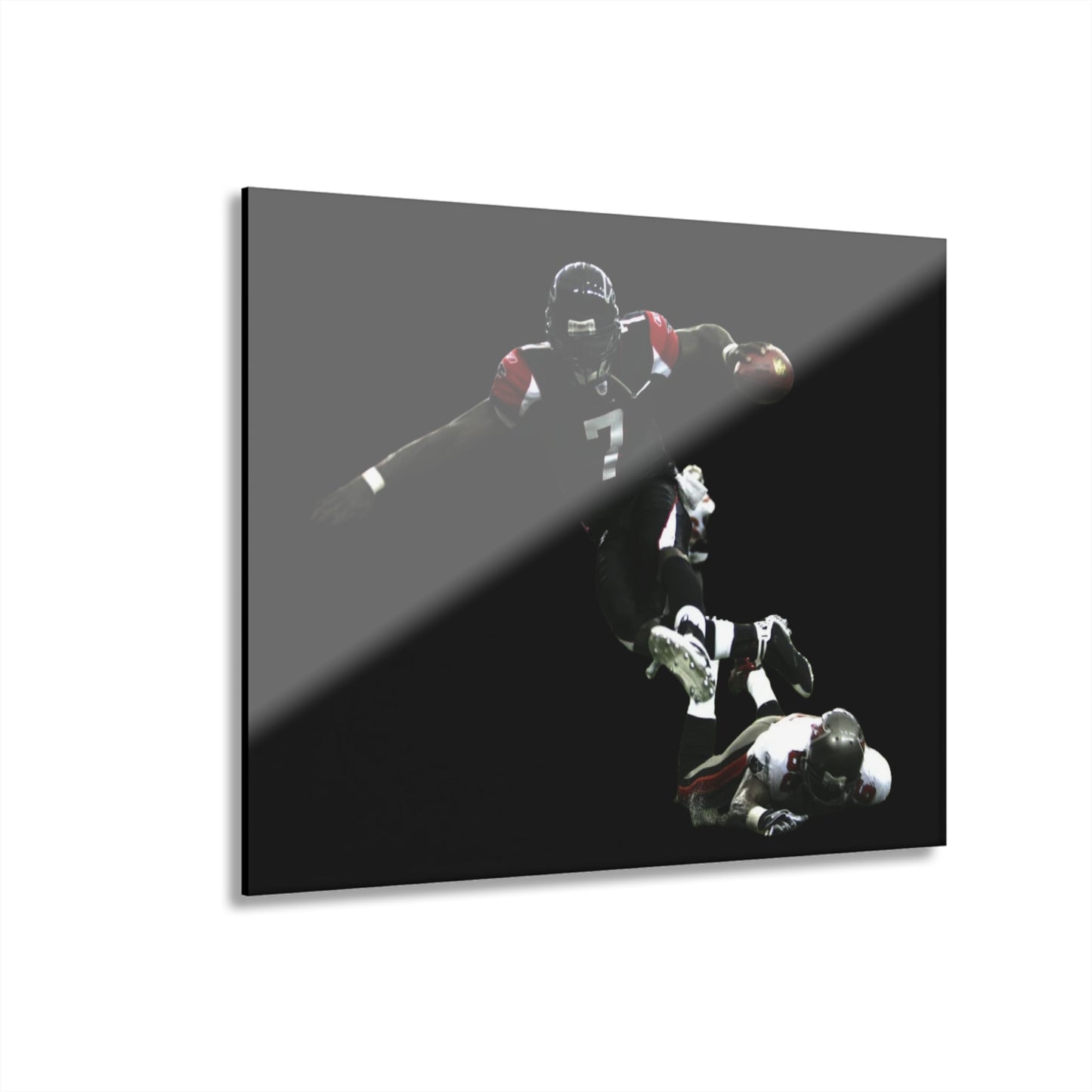 Mike Vick #7 Touchdown MVP Season Atlanta Falcons) Acrylic Wall Art