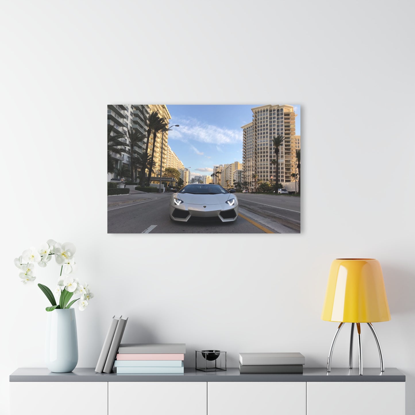 Modern Acrylic Art Print - Urban Car Photography