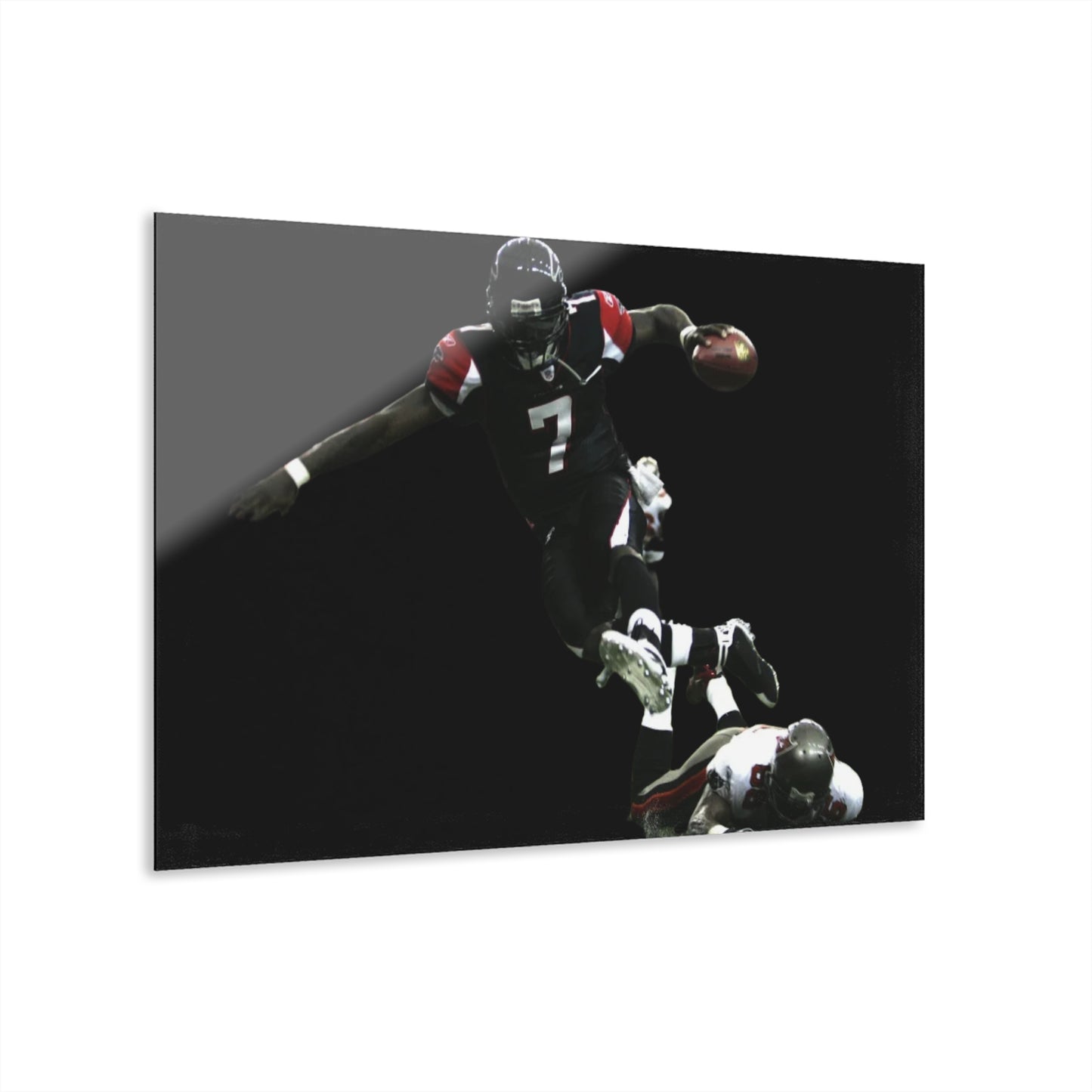 Mike Vick #7 Touchdown MVP Season Atlanta Falcons) Acrylic Wall Art