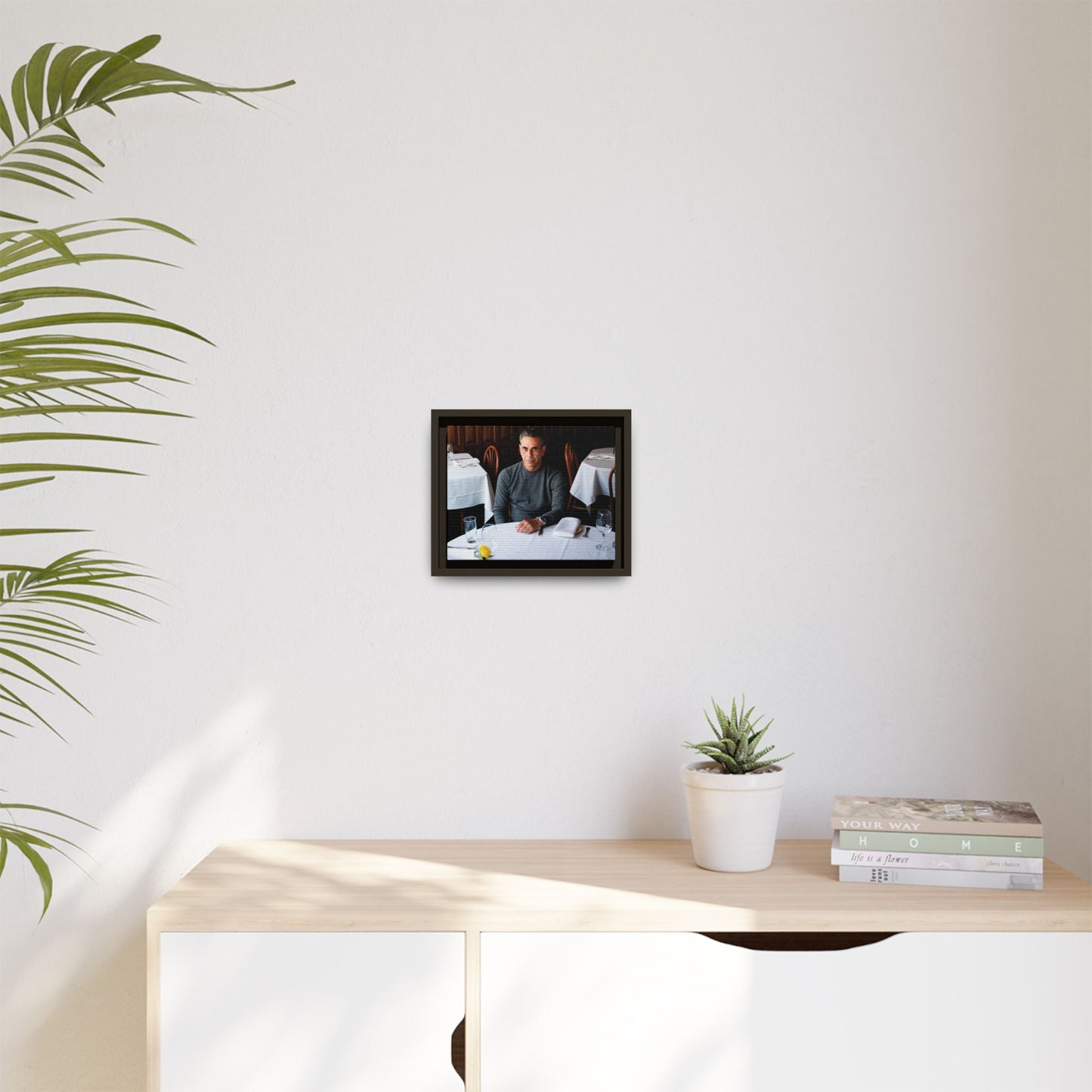 Skinny Joey Merlino - "We Can Go Anywhere" Matte Canvas, Black Frame
