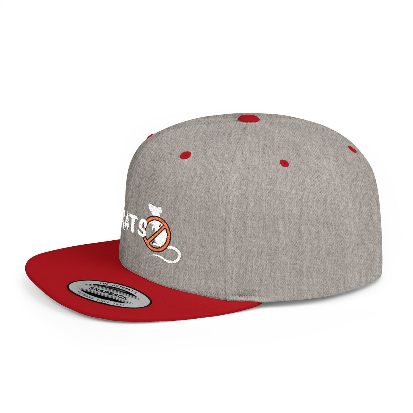 No Rats Flat Bill Snapback l No Snitches l No Tattletales l No Snakes