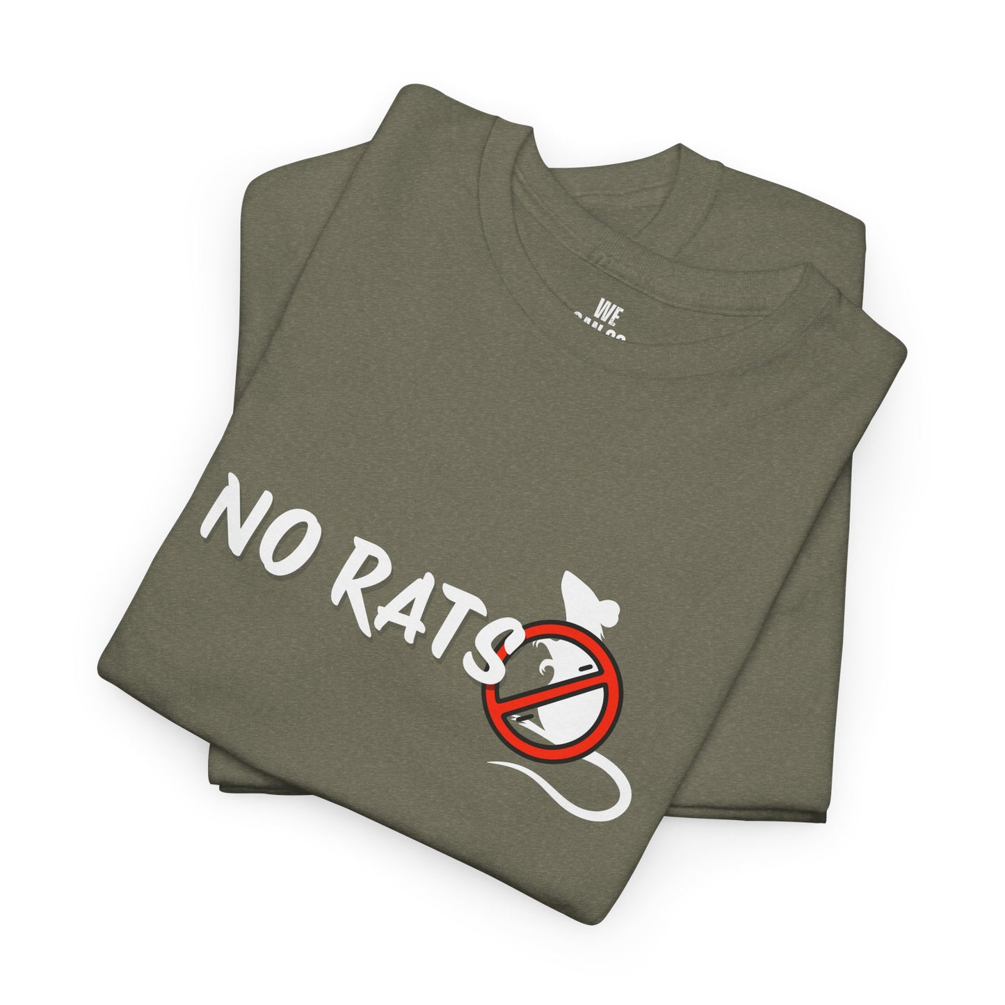 No Rats X Streetwear Unisex Heavy Cotton T-Shirt