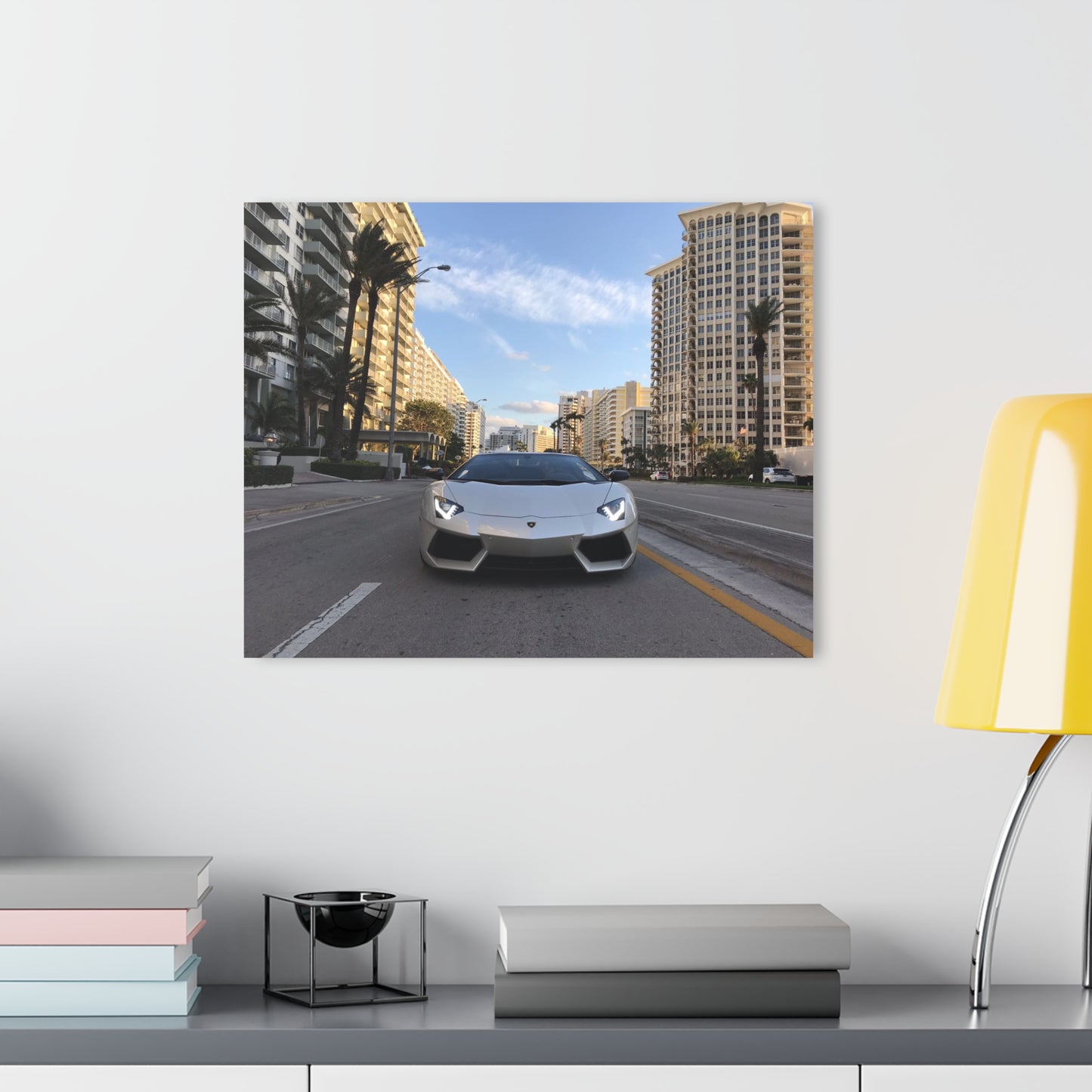 Modern Acrylic Art Print - Urban Car Photography