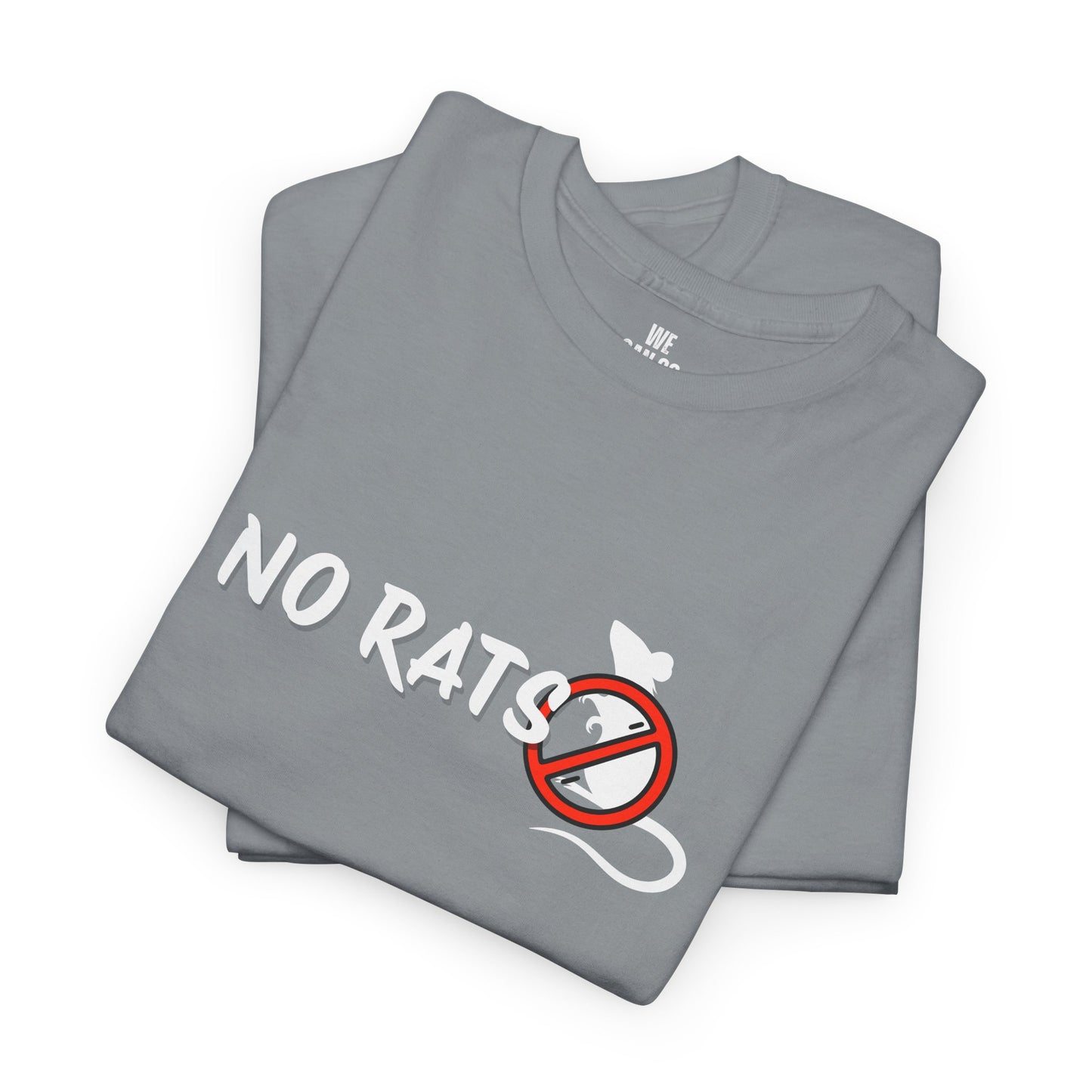 No Rats X Streetwear Unisex Heavy Cotton T-Shirt