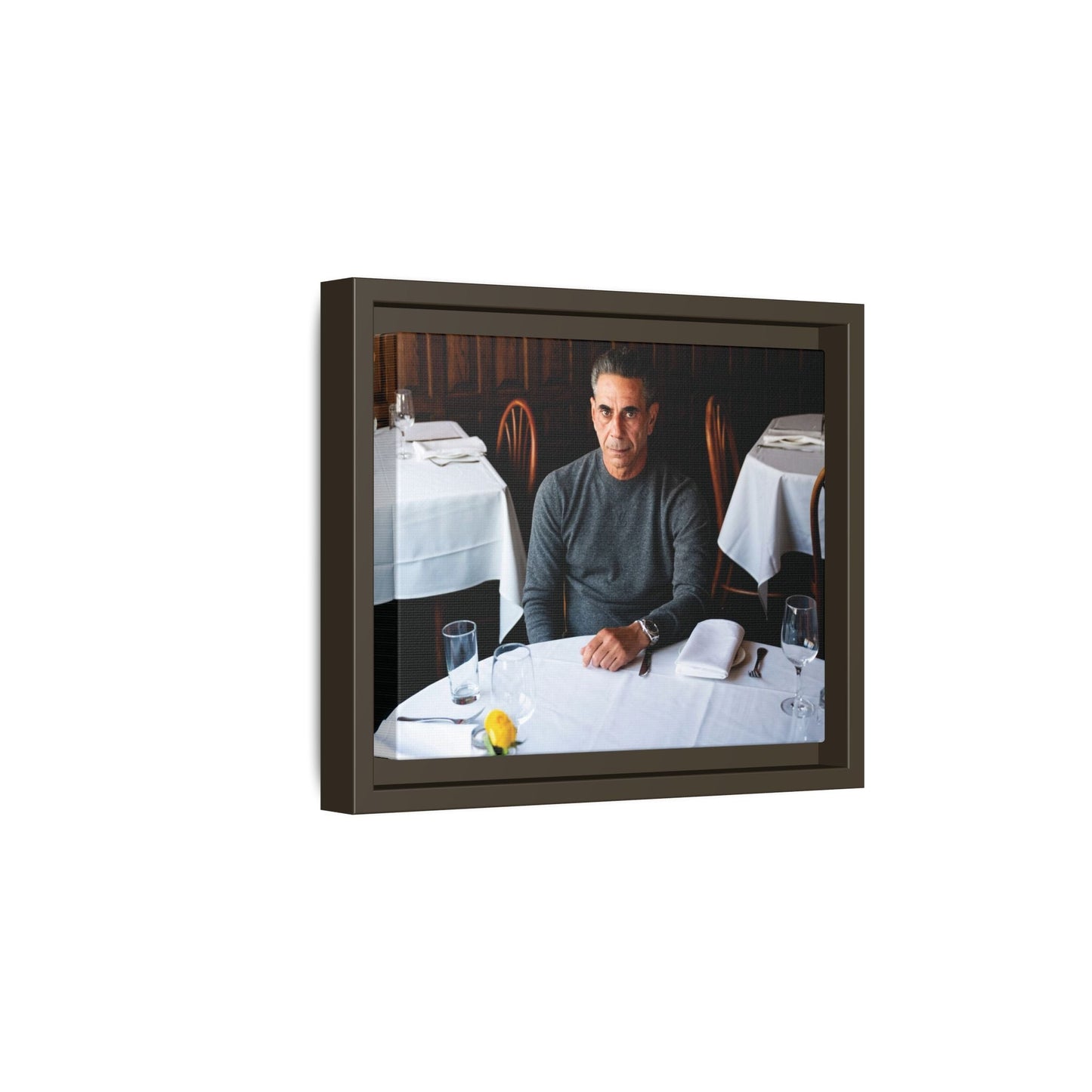 Skinny Joey Merlino - "We Can Go Anywhere" Matte Canvas, Black Frame