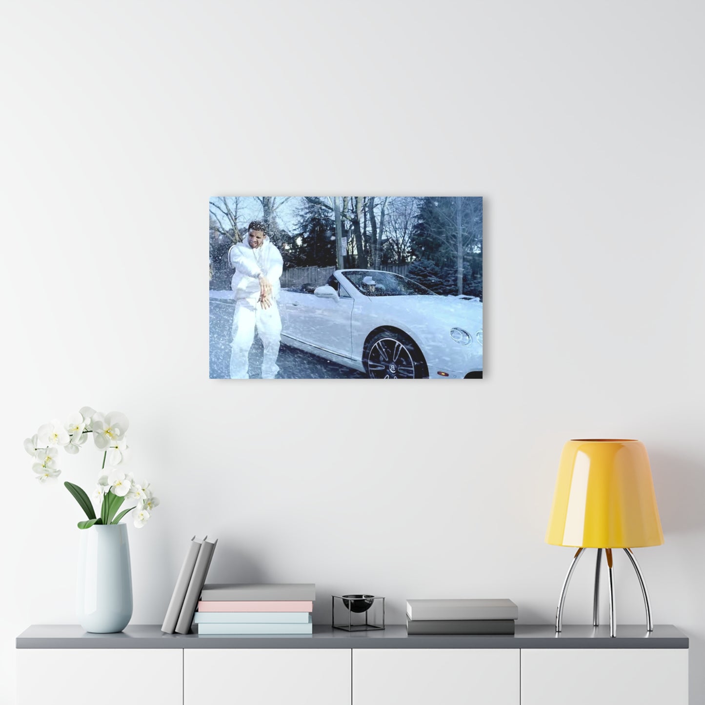 Drake Lovin The Crew Bentley Modern Acrylic Wall Art Print