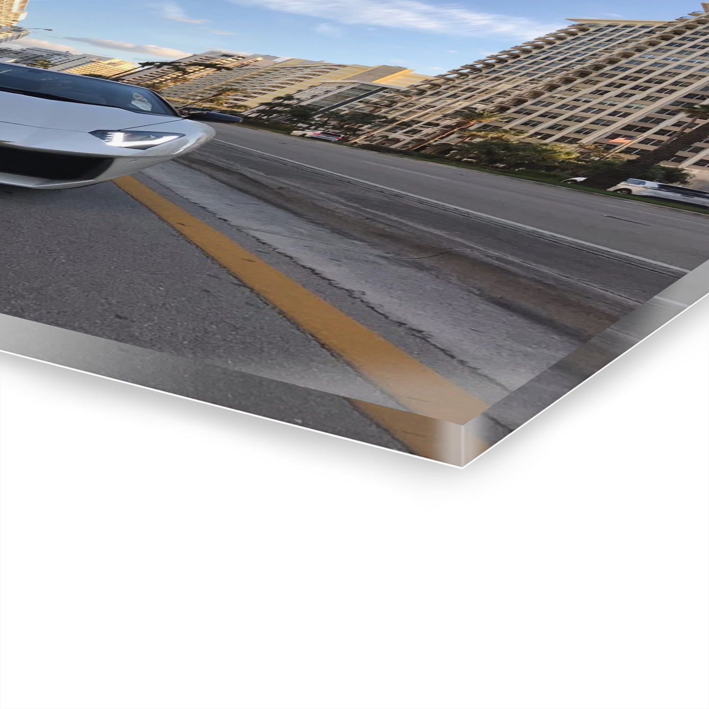 Modern Acrylic Art Print - Urban Car Photography