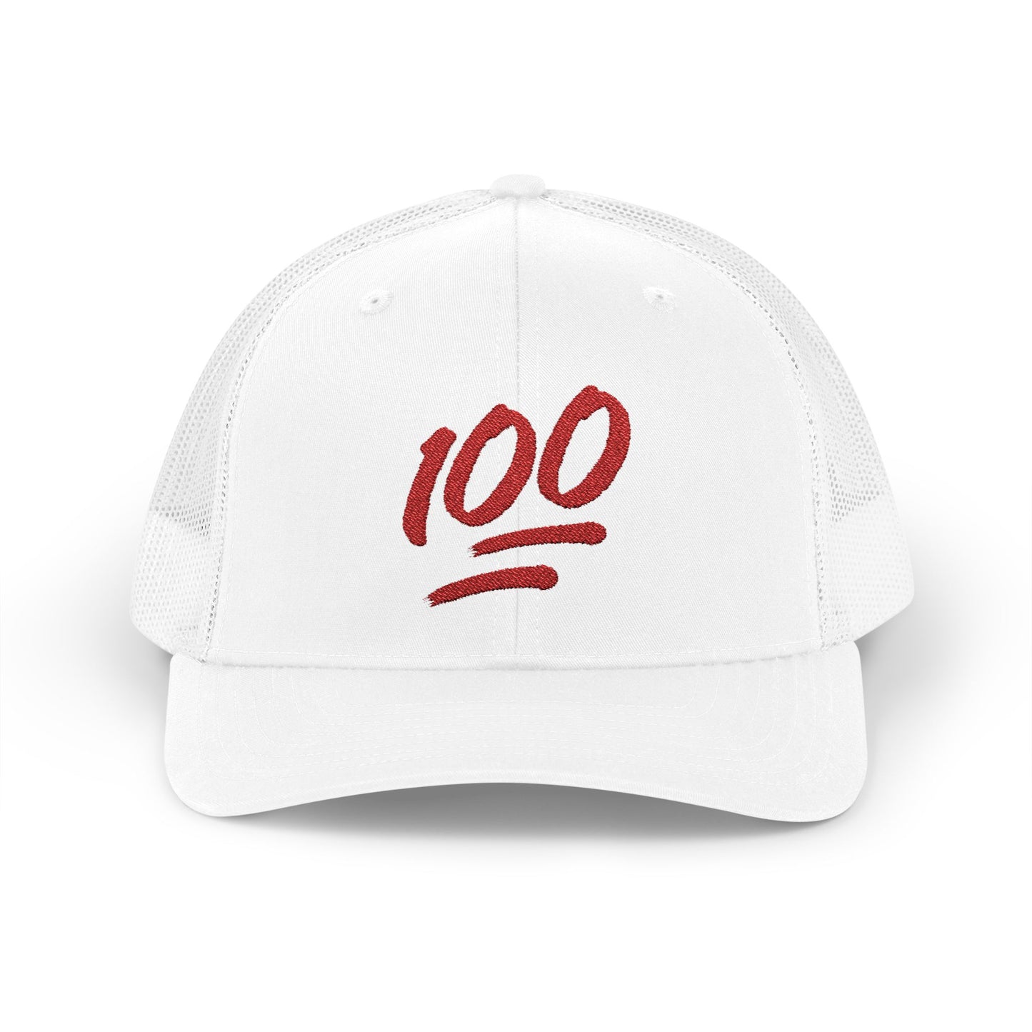 Snapback Trucker Cap with 100 Design | Trendy Streetwear Hat, Casual Accessories for All, Perfect Gift for Any Occasion