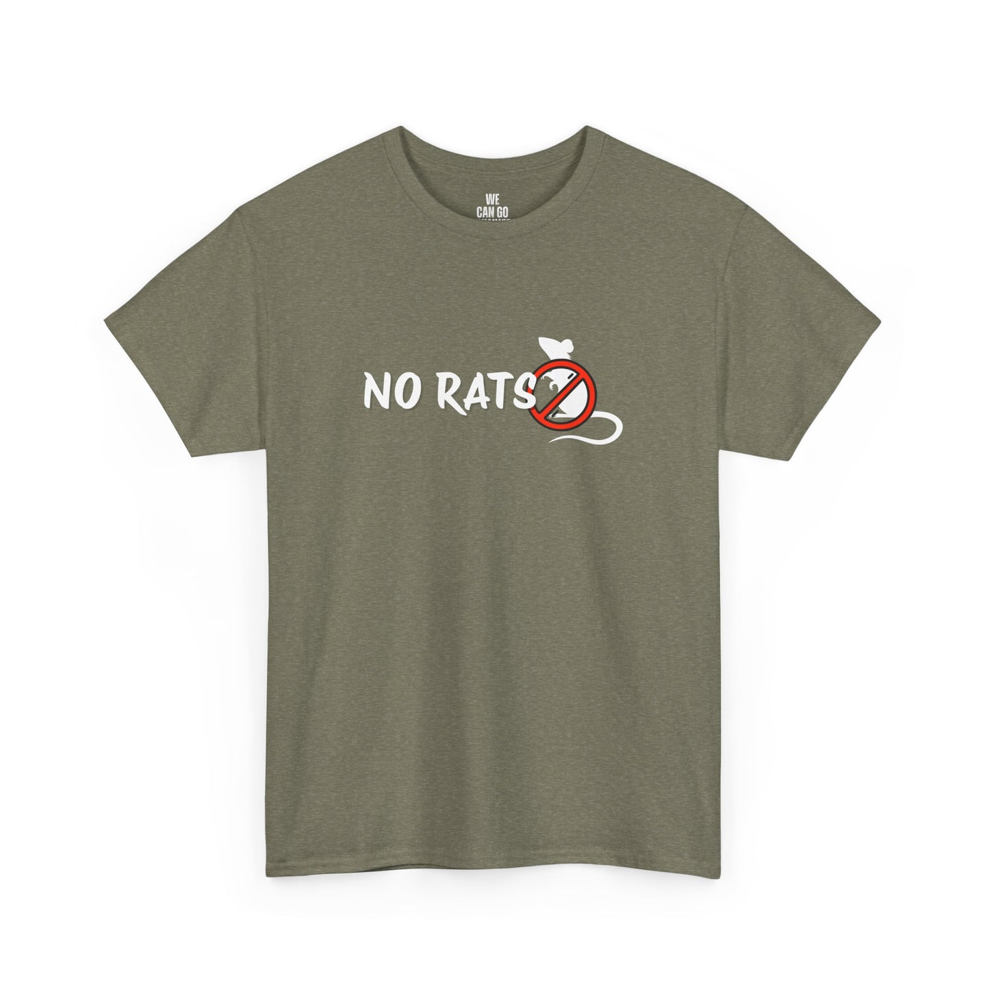 No Rats X Streetwear Unisex Heavy Cotton T-Shirt