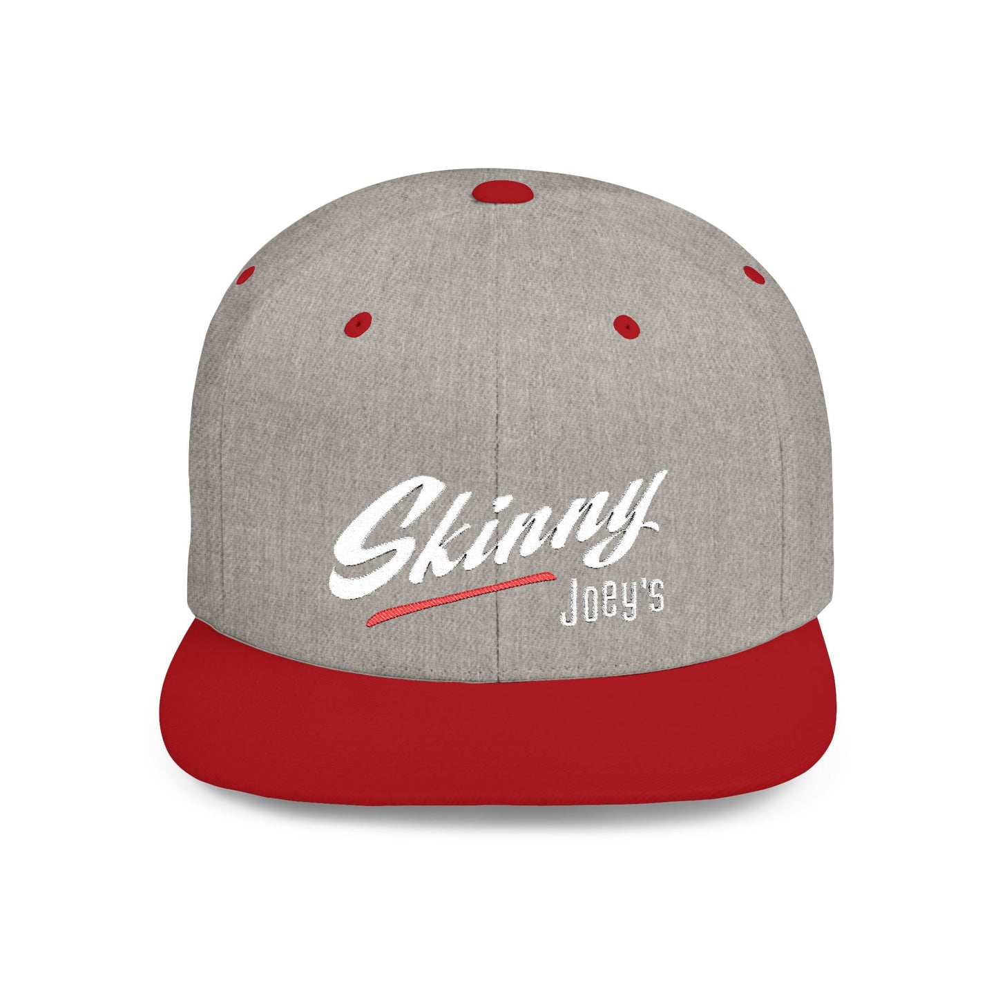 Skinny Joey's Flat Bill Snapback Cap - Trendy Style Hat for Everyday Wear