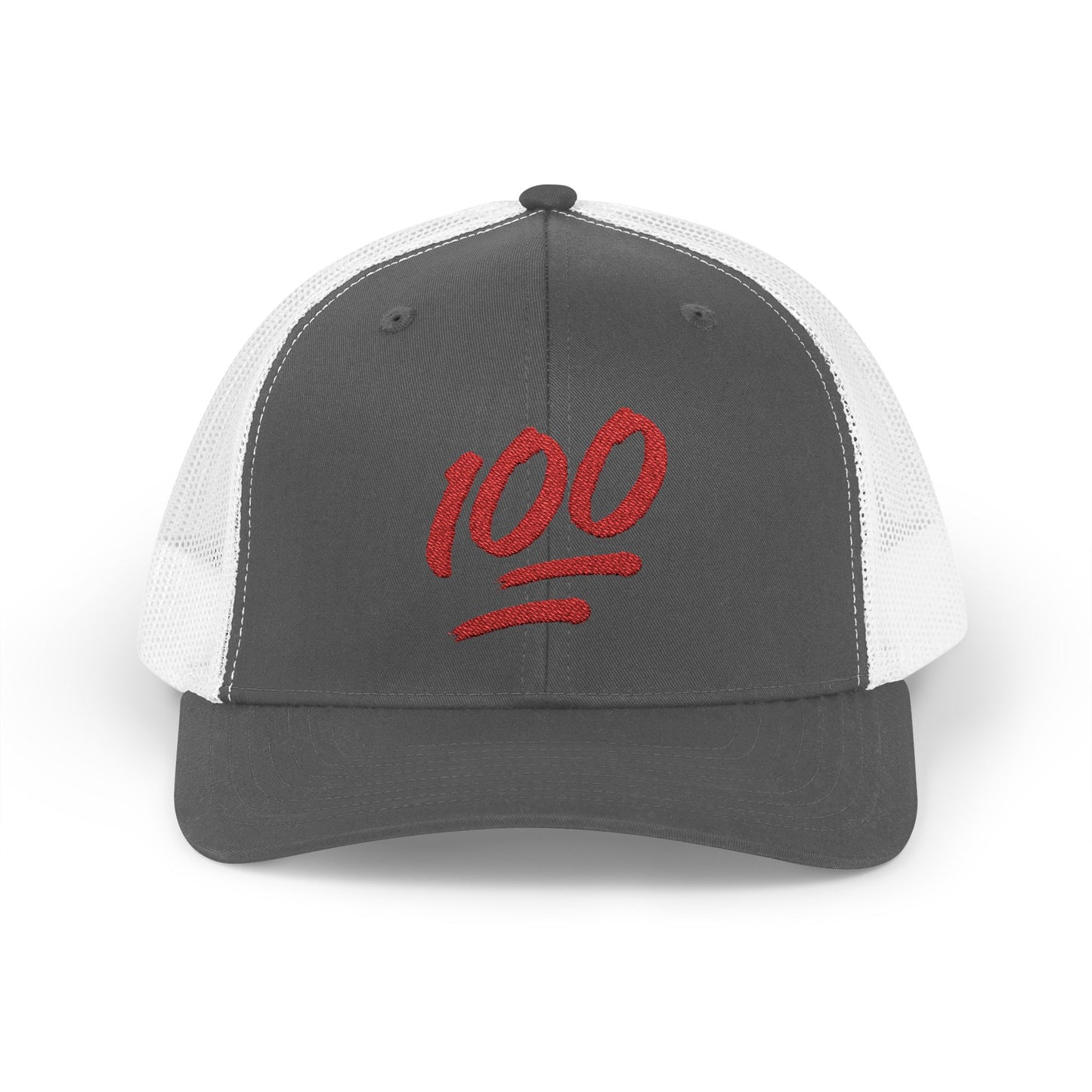 Snapback Trucker Cap with 100 Design | Trendy Streetwear Hat, Casual Accessories for All, Perfect Gift for Any Occasion
