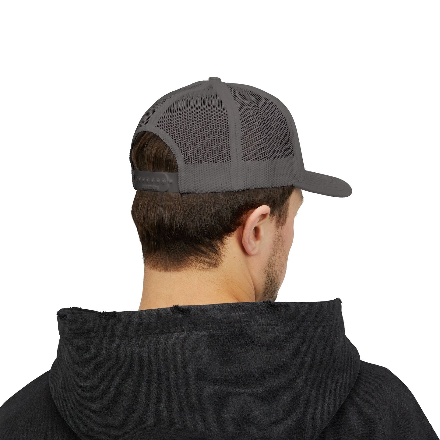 Snapback Trucker Cap with 100 Design | Trendy Streetwear Hat, Casual Accessories for All, Perfect Gift for Any Occasion