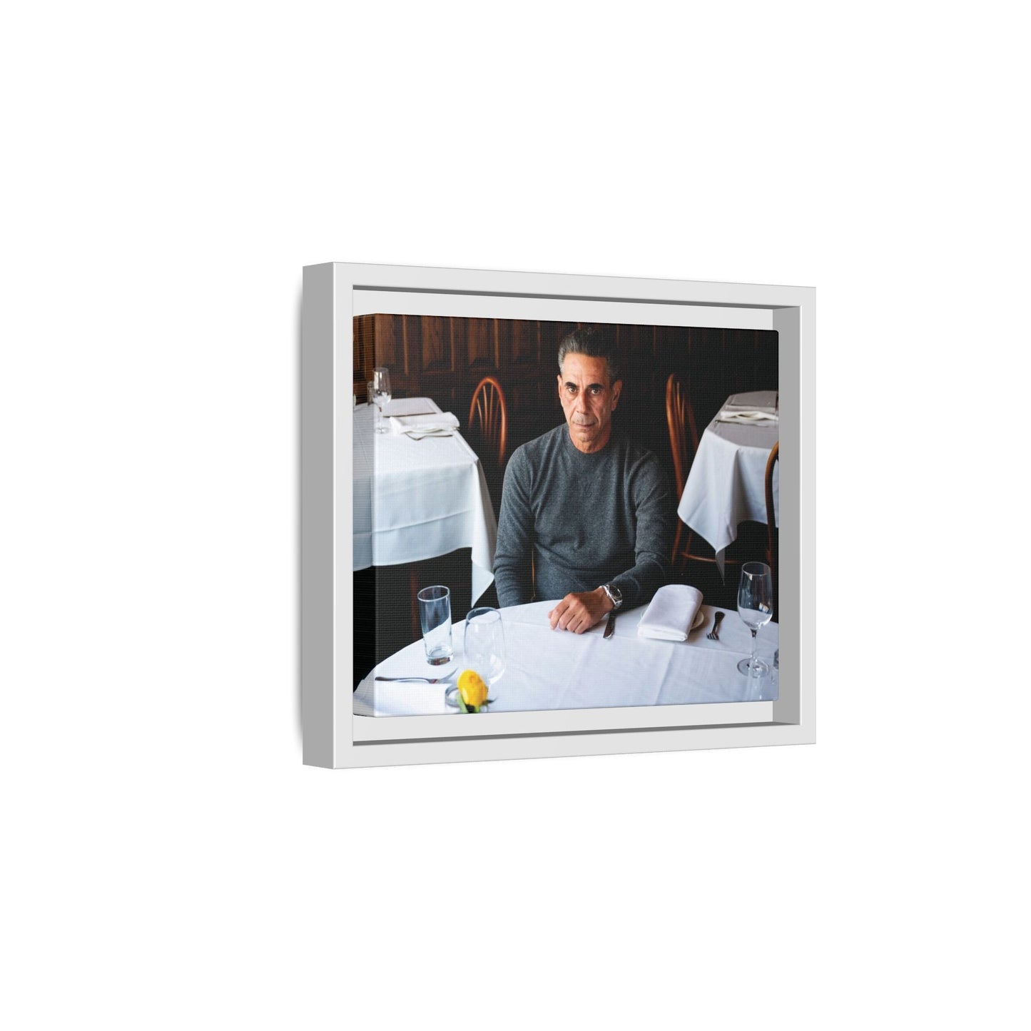 Skinny Joey Merlino - "We Can Go Anywhere" Matte Canvas, Black Frame