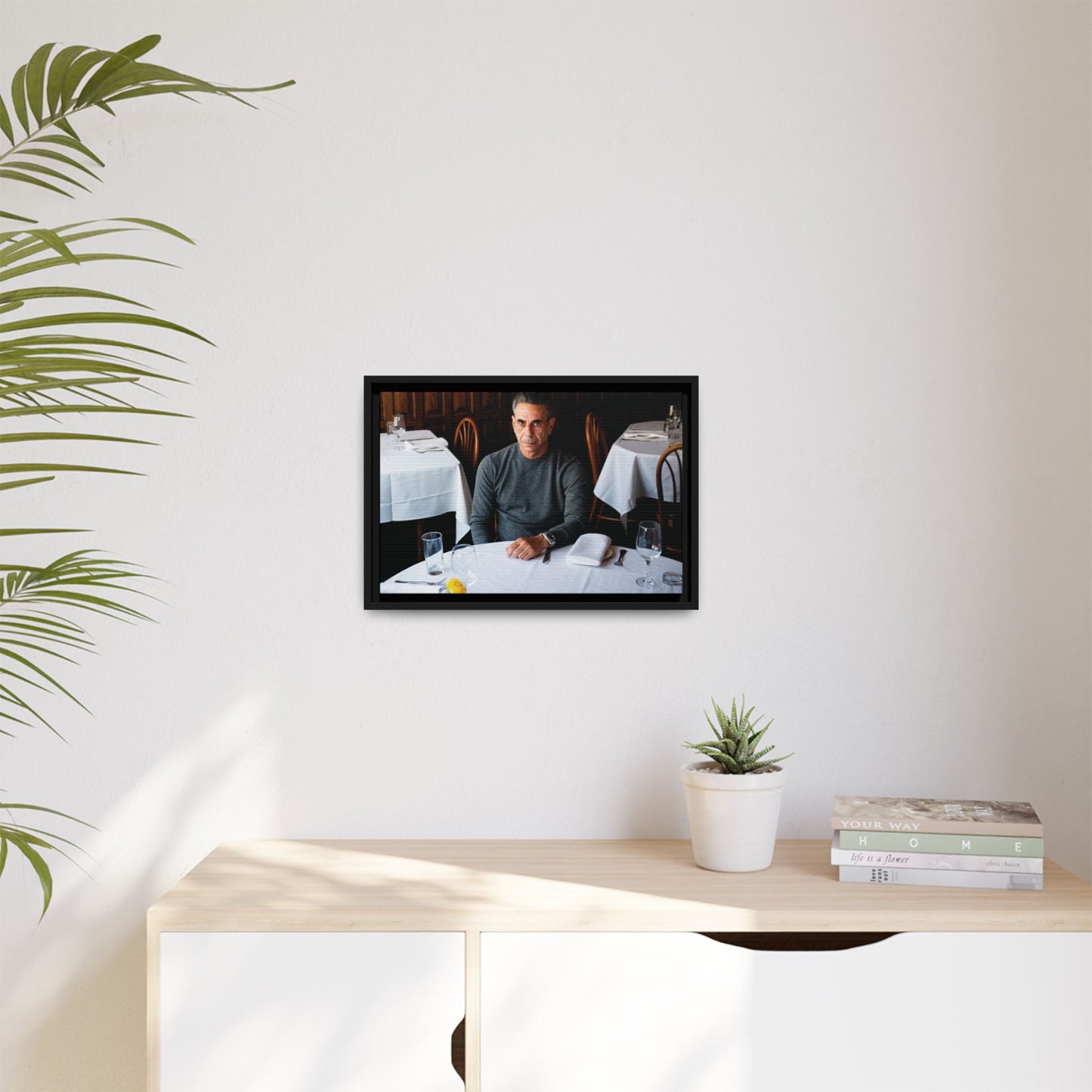 Skinny Joey Merlino - "We Can Go Anywhere" Matte Canvas, Black Frame