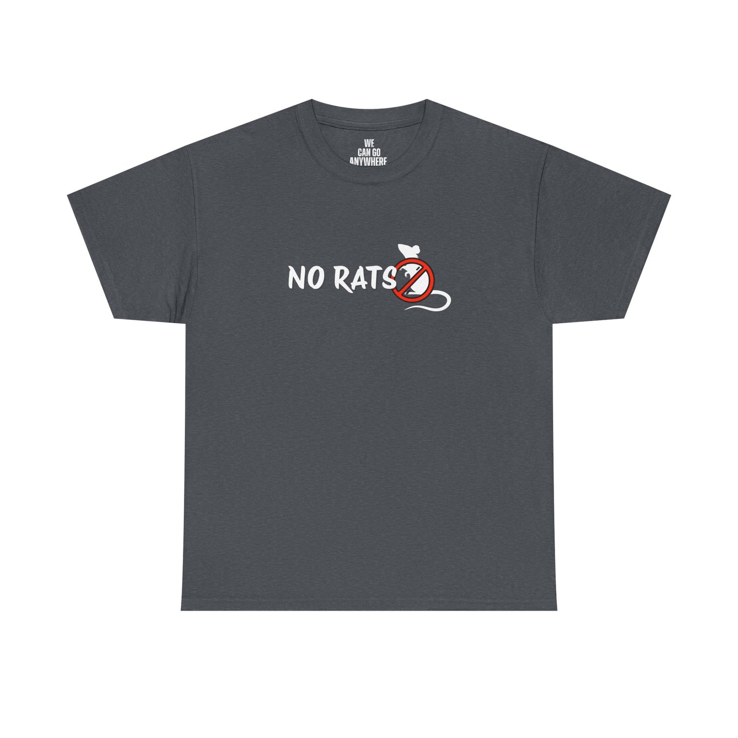 No Rats X Streetwear Unisex Heavy Cotton T-Shirt