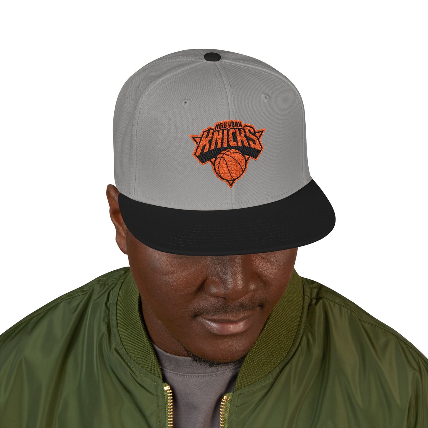New York Knicks Playoff Edition Embroidered Snapback Cap